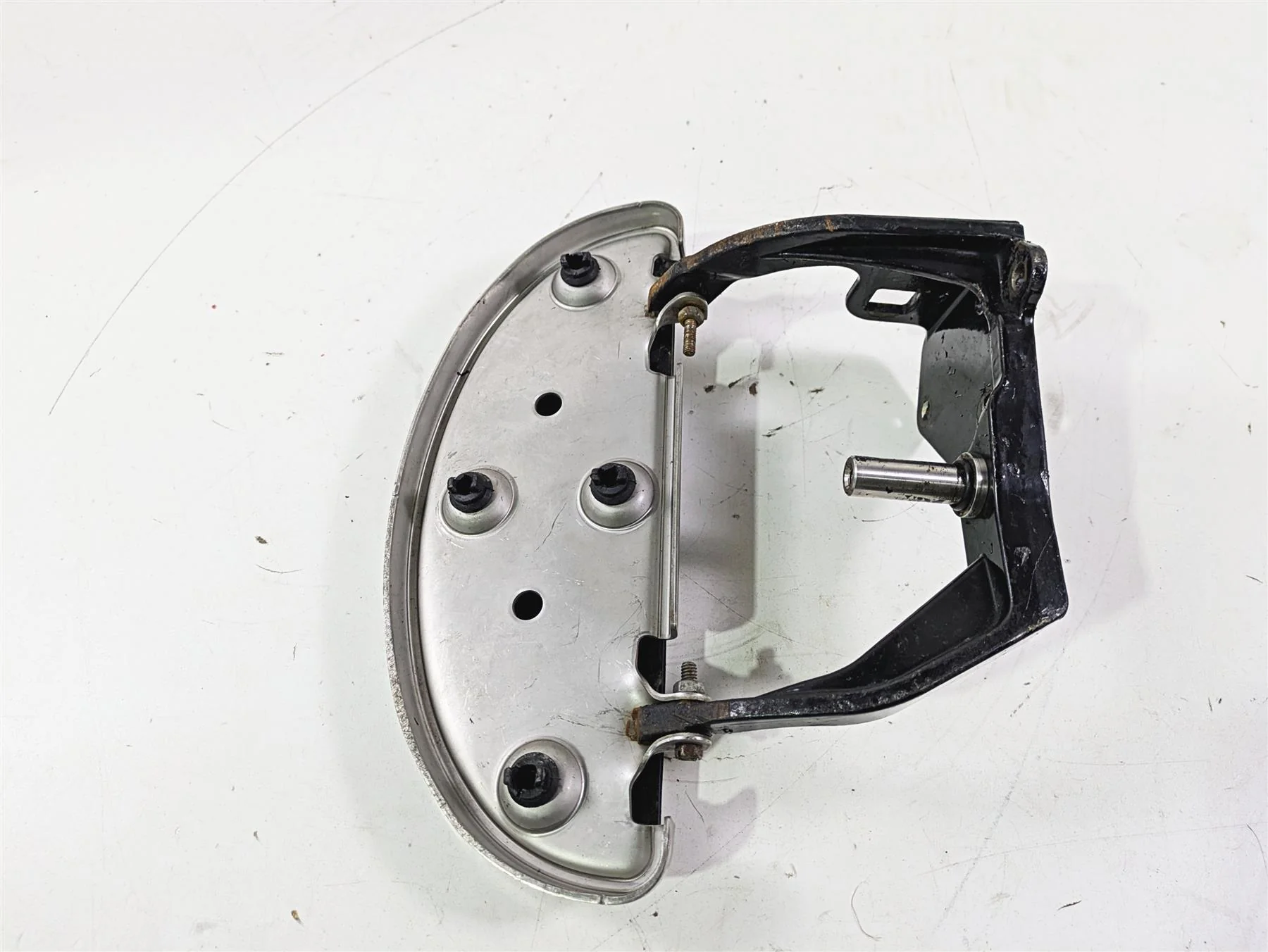 00-09 Harley Davidson Softail Right Front Floorboard 50600026 - Image 8