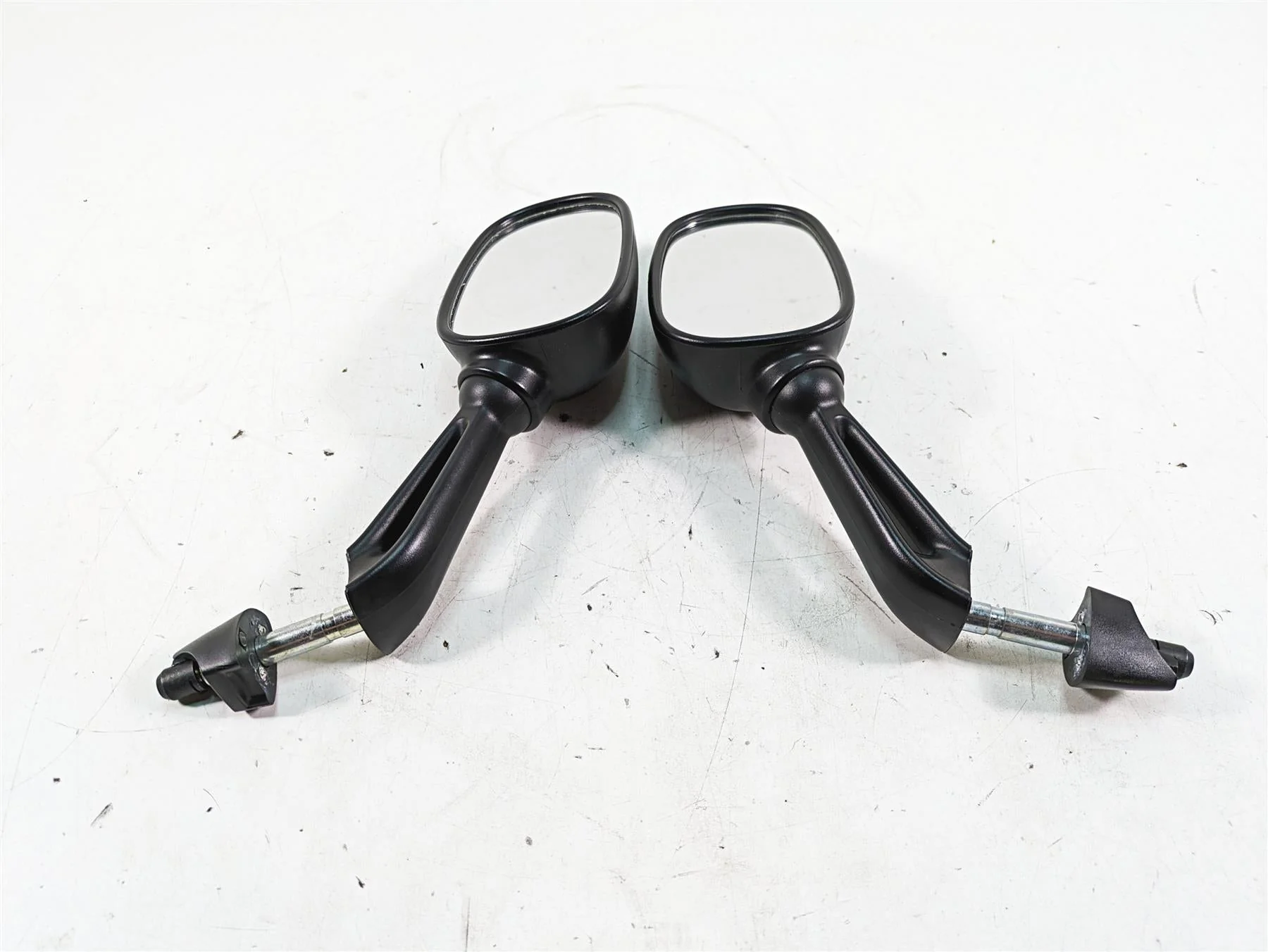 01-05 BMW K1200RS Left Right Rear View Mirror Set 51167653774 51167653773 - Image 8