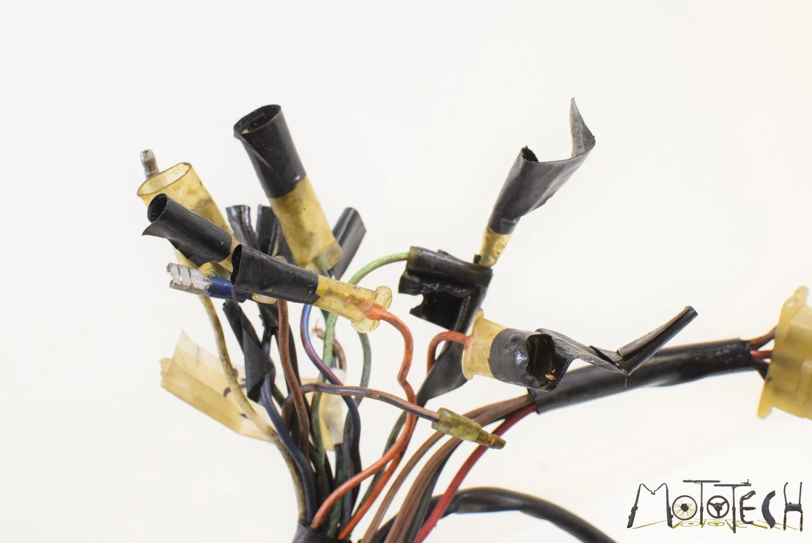 1976 Honda CB750F CB750 Supersport Wiring Harness FOR PARTS 32100392000 - Image 3