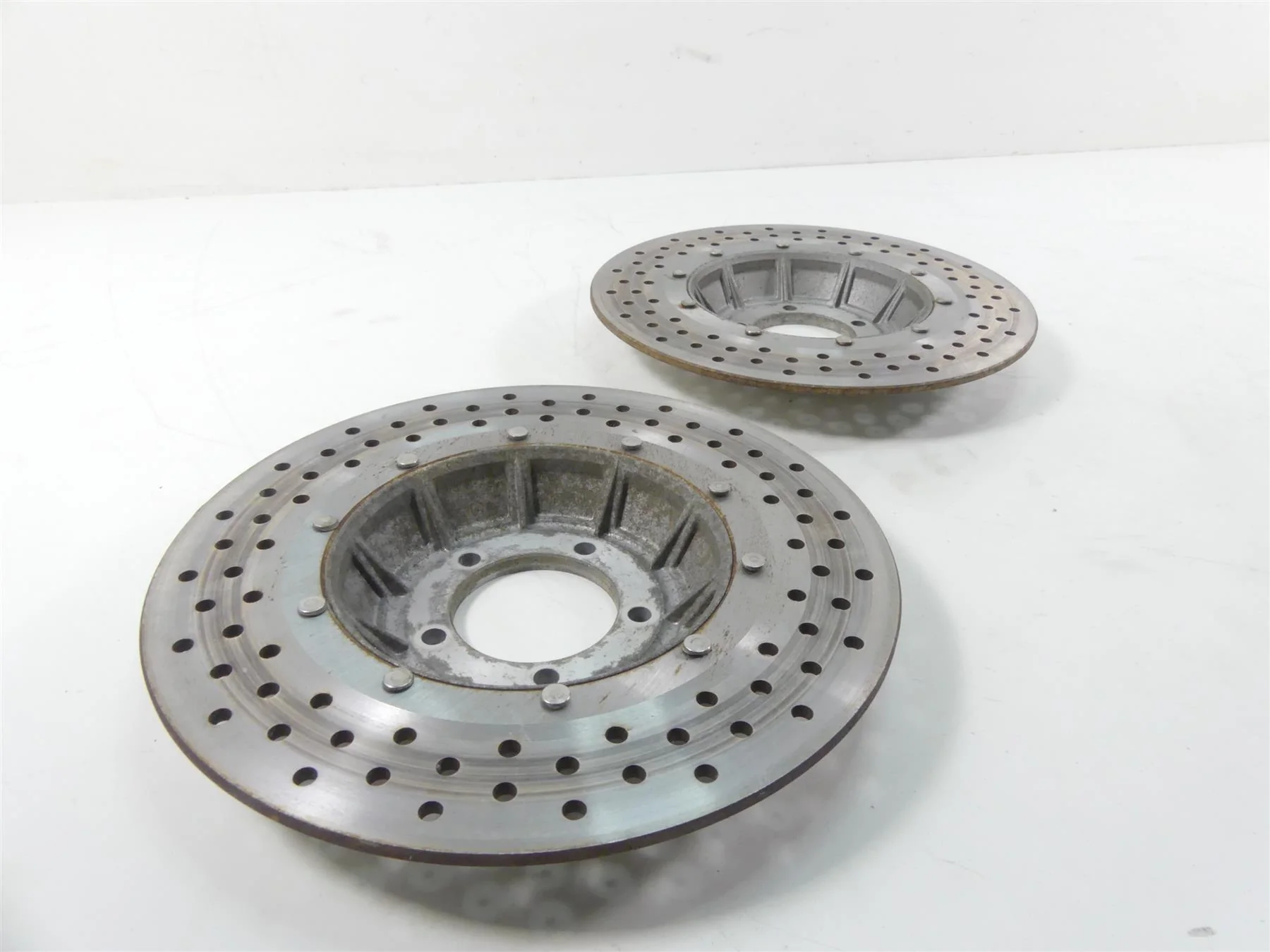 1978 BMW R100 S (2474) Front Brake Rotor Disc Set 34111236566 - Image 7