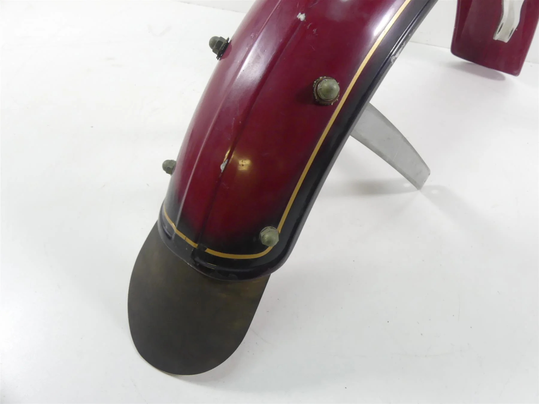 1978 BMW R100 S (2474) Front Fender Mud Guard & Mounts 46611234931 - Image 7