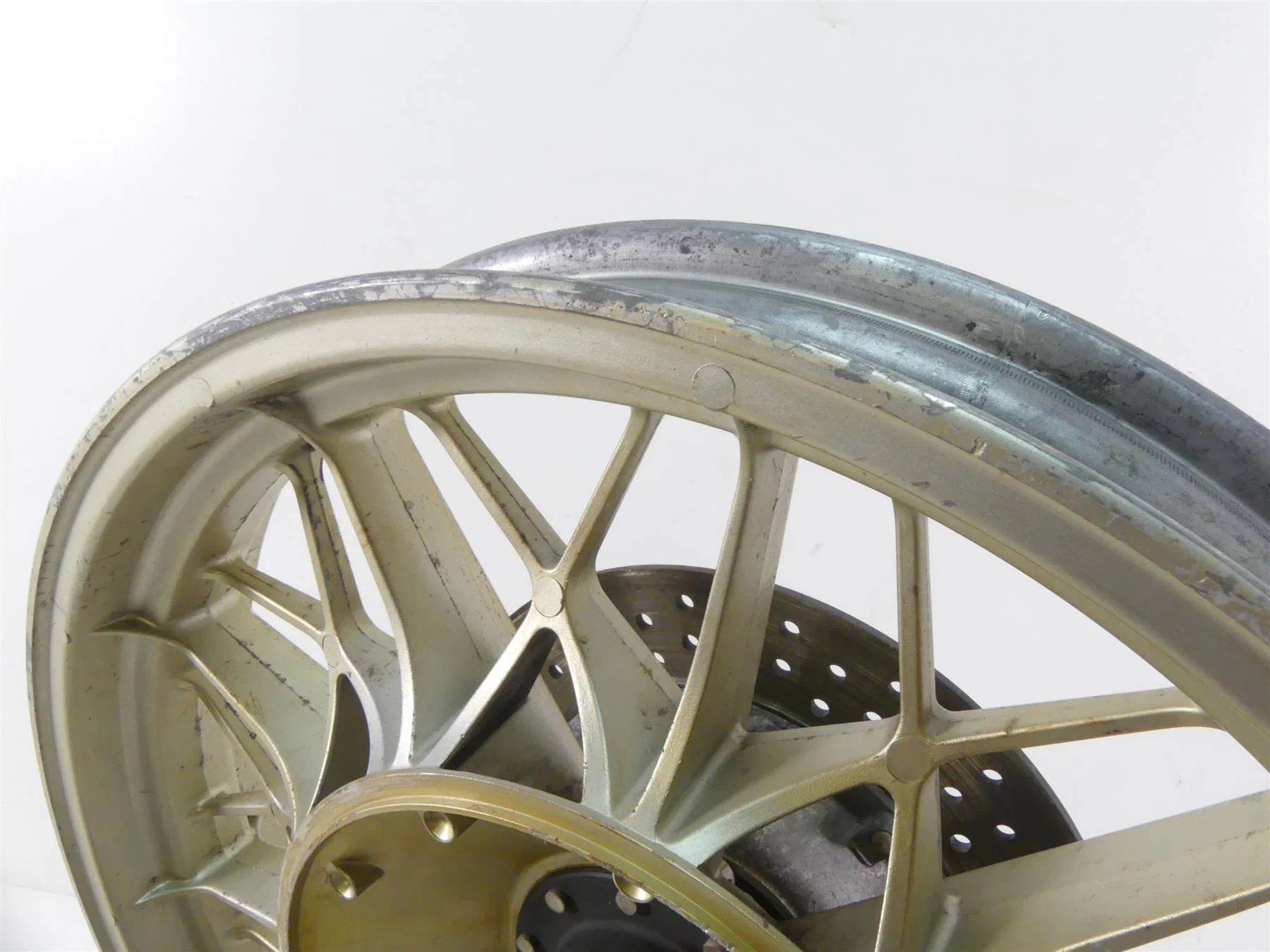 1978 BMW R100 S (2474) Rear Straight Wheel Rim Cast 18x2.75 36311242734 - Image 12