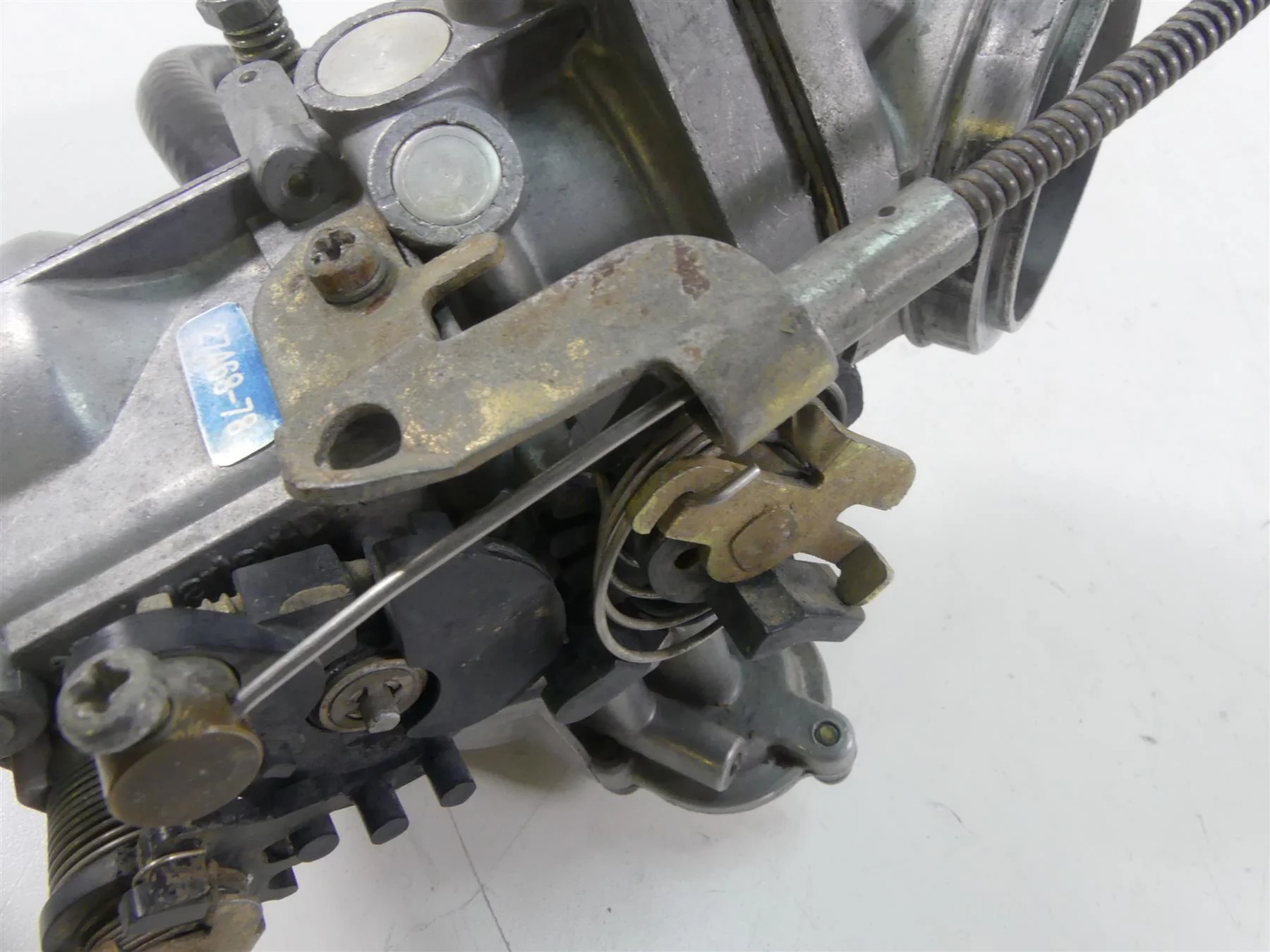 1978 Harley XLH1000 Sportster Ironhead Carburetor Carb & Intake 27468-78 - Image 11