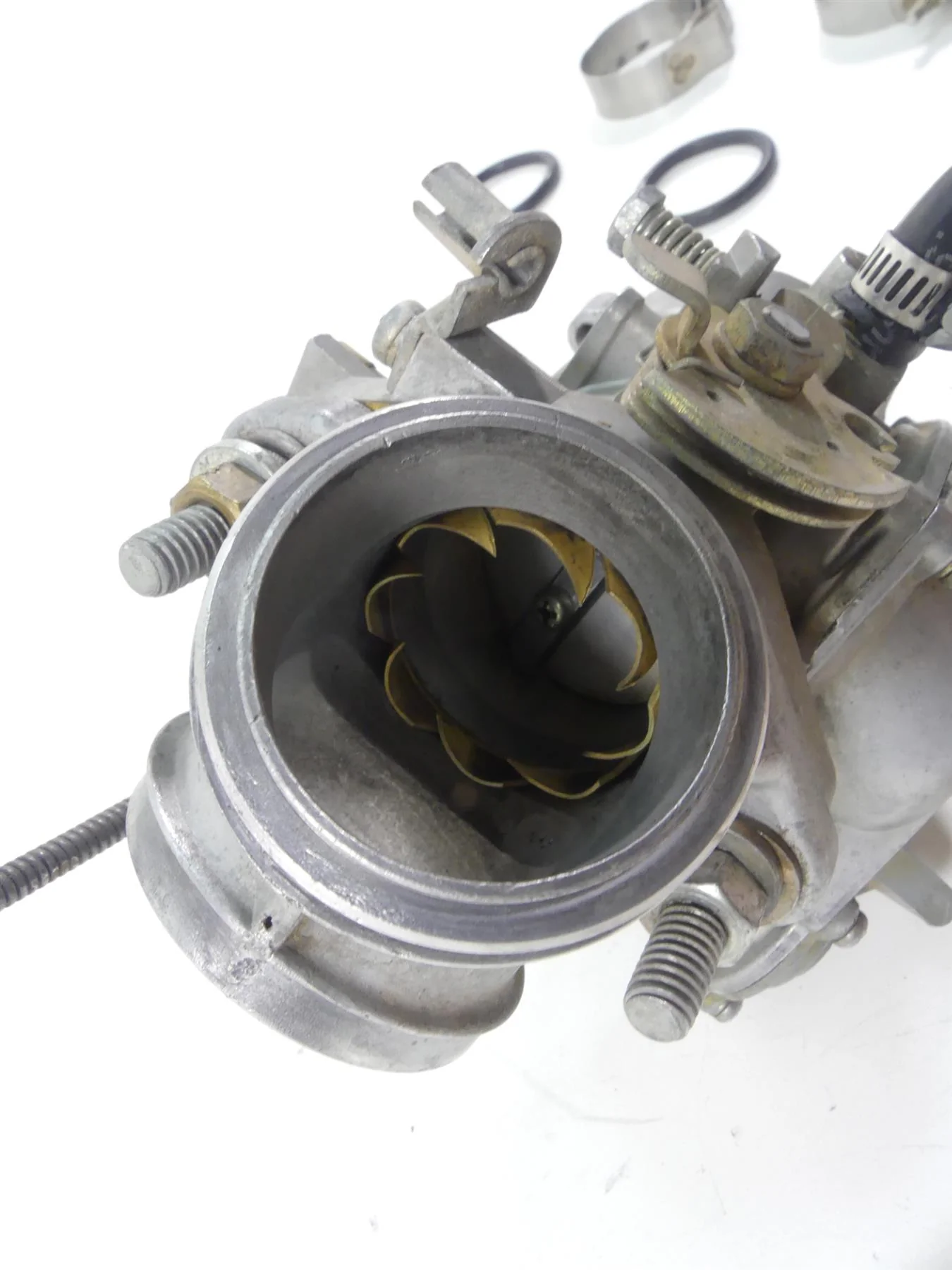 1978 Harley XLH1000 Sportster Ironhead Carburetor Carb & Intake 27468-78 - Image 3