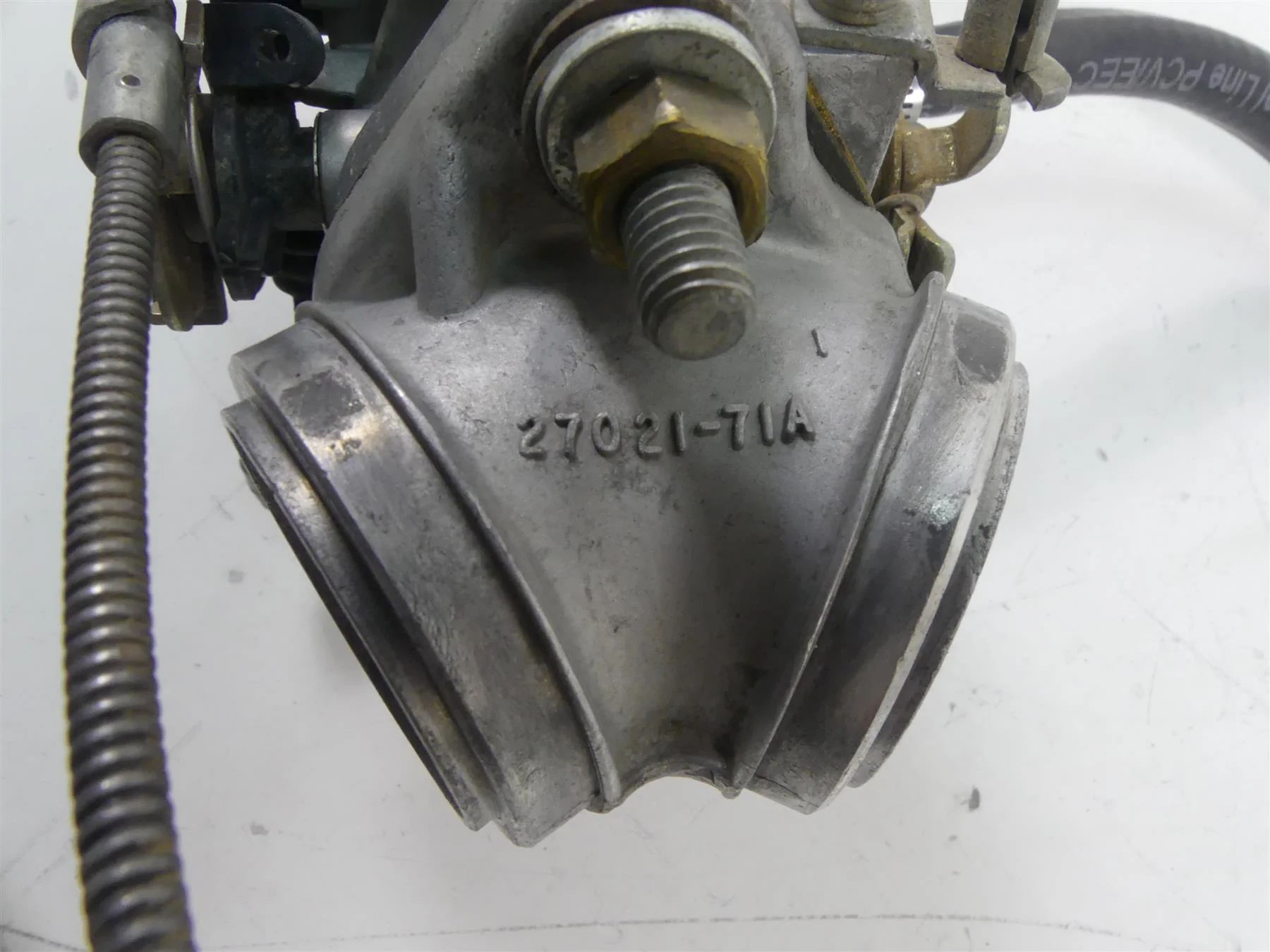 1978 Harley XLH1000 Sportster Ironhead Carburetor Carb & Intake 27468-78 - Image 5