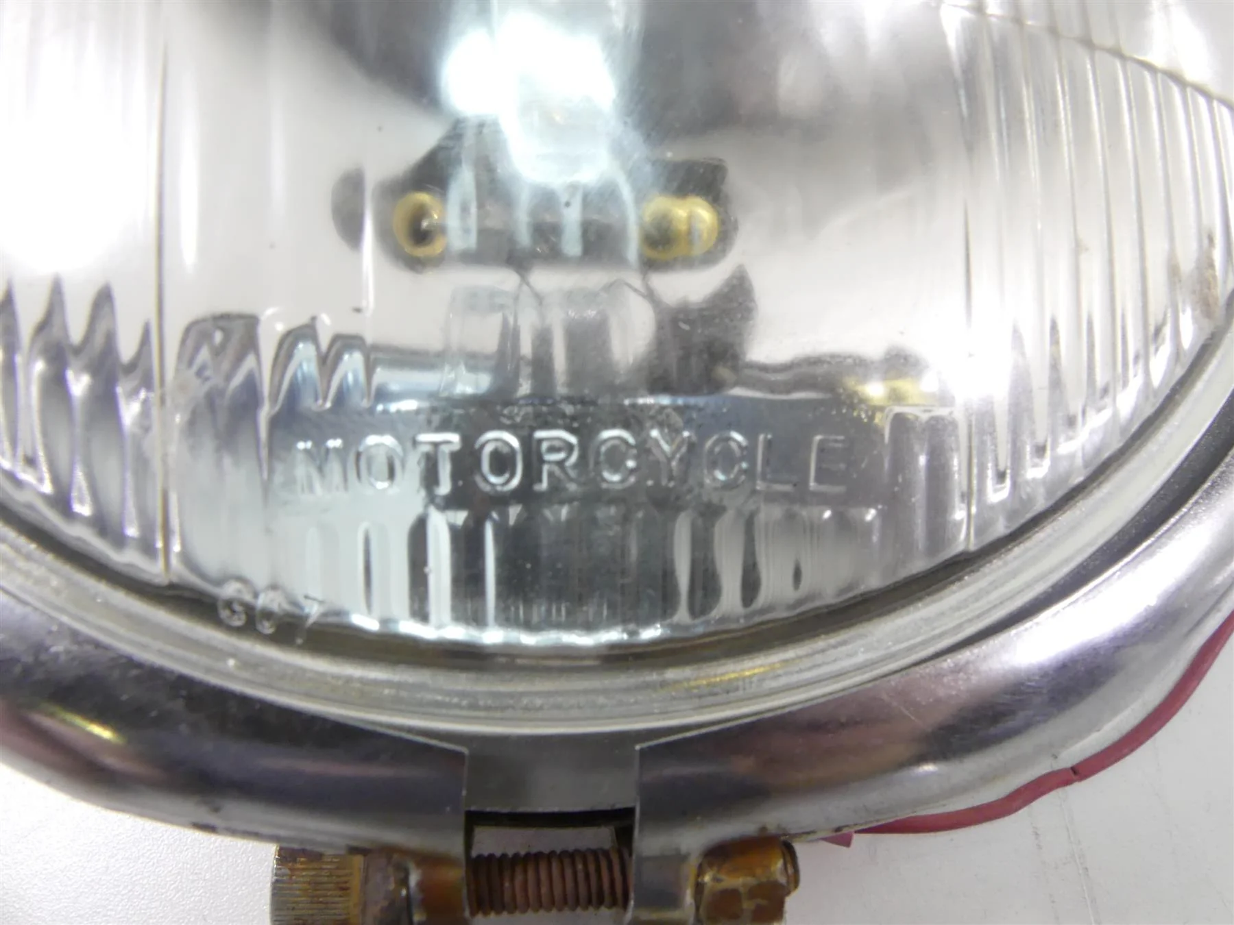 1978 Harley XLH1000 Sportster Ironhead Headlight Head Light Lamp 67705-74 - Image 7