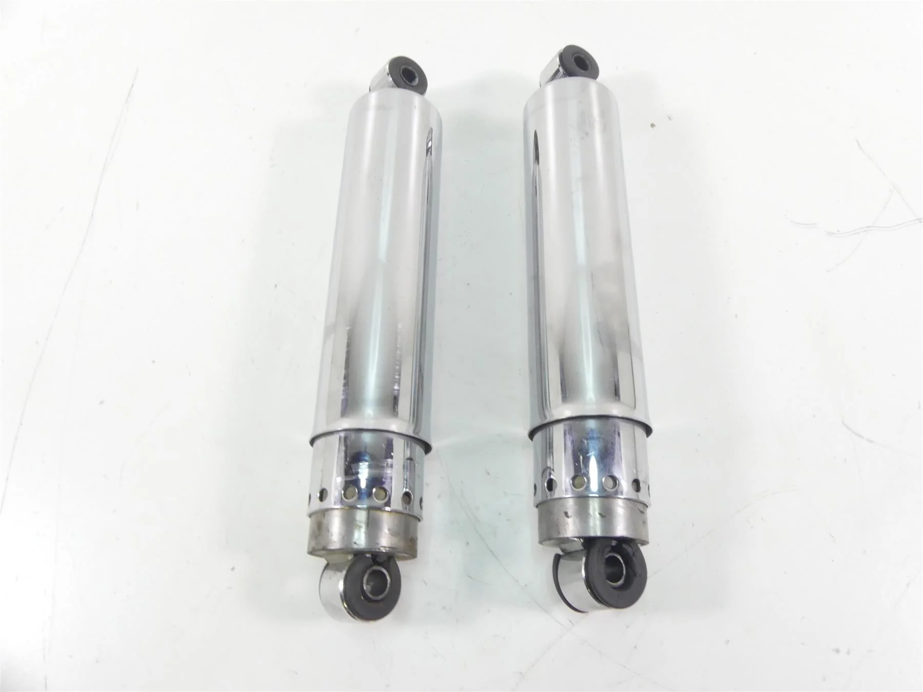 1978 Harley XLH1000 Sportster Ironhead Rear 13.75" Damper Shocks 54490-78 - Image 2