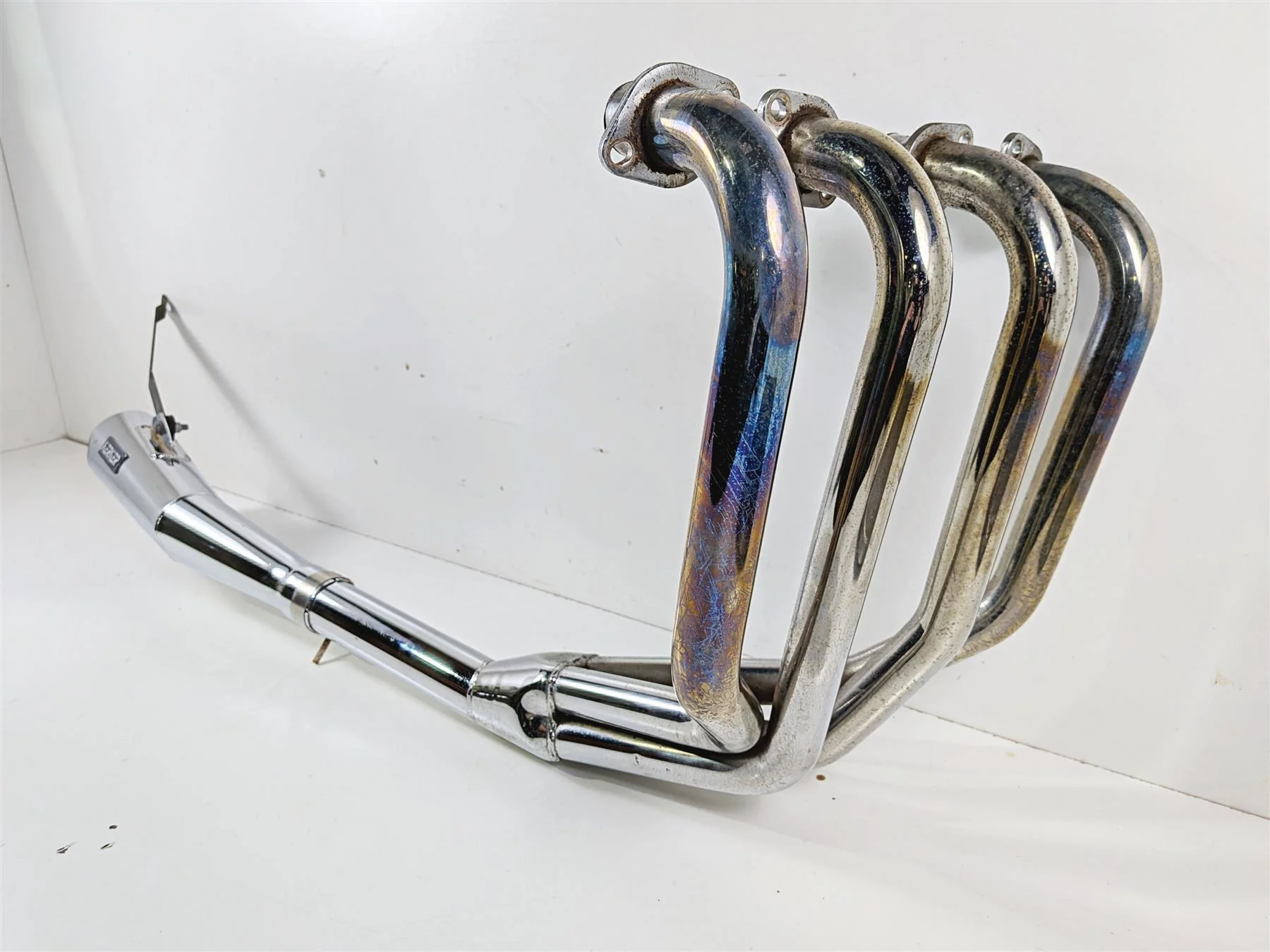 1978 Suzuki GS550 E Exhaust System Header Muffler Kerker - Image 4