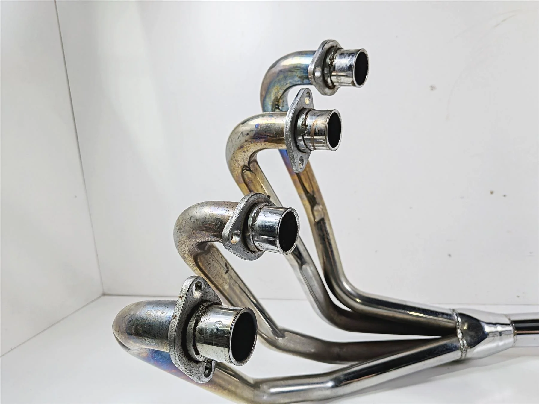 1978 Suzuki GS550 E Exhaust System Header Muffler Kerker - Image 7
