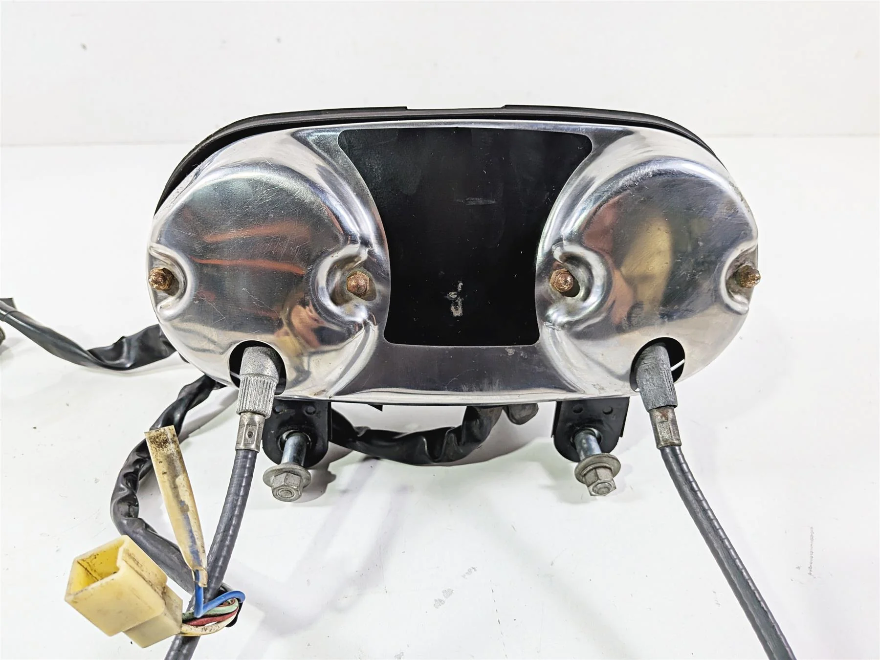 1978 Suzuki GS550 E Gauges Instrument Cluster 18K Set 34100-47032 34100-47034 - Image 4