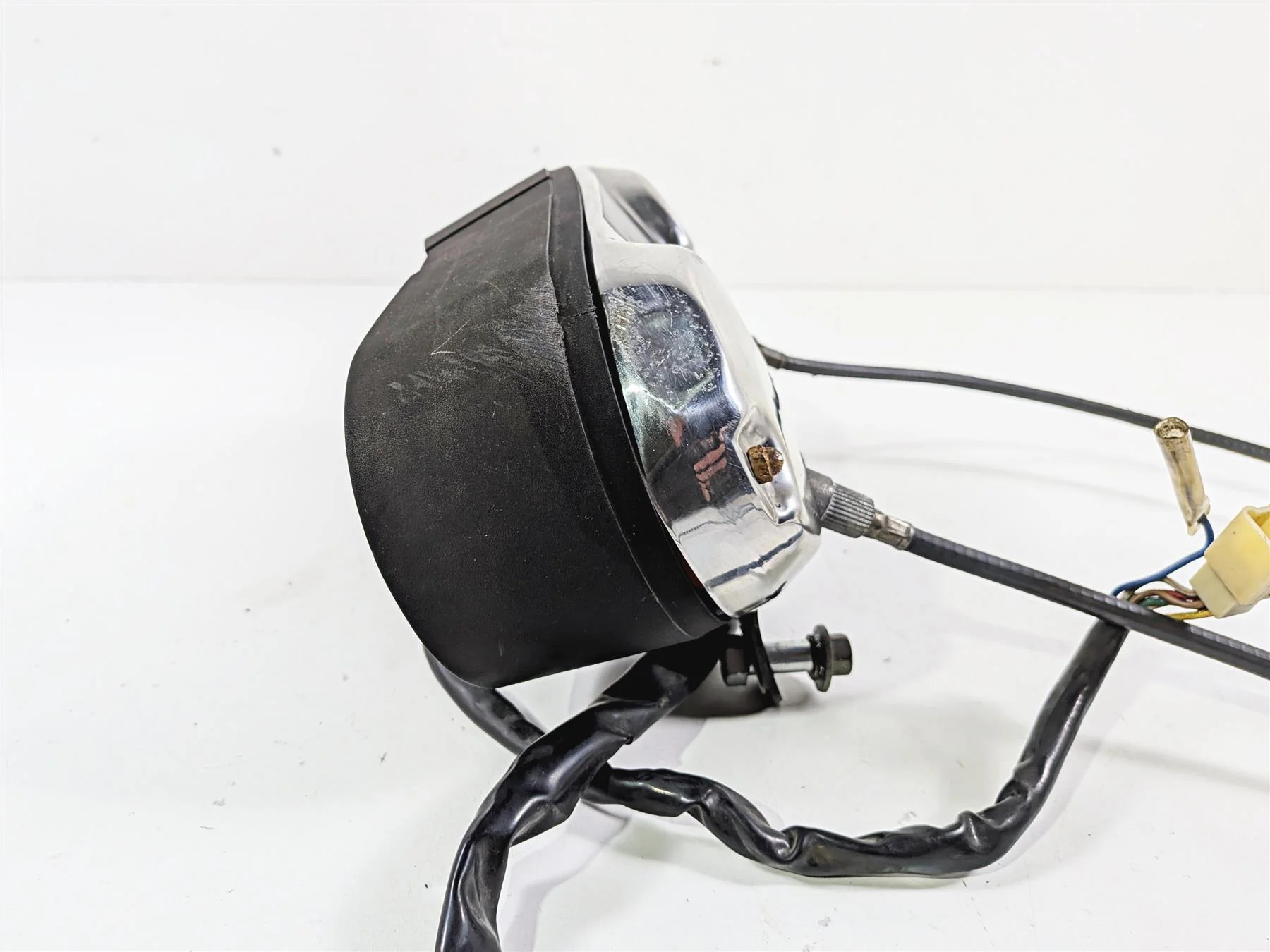 1978 Suzuki GS550 E Gauges Instrument Cluster 18K Set 34100-47032 34100-47034 - Image 5