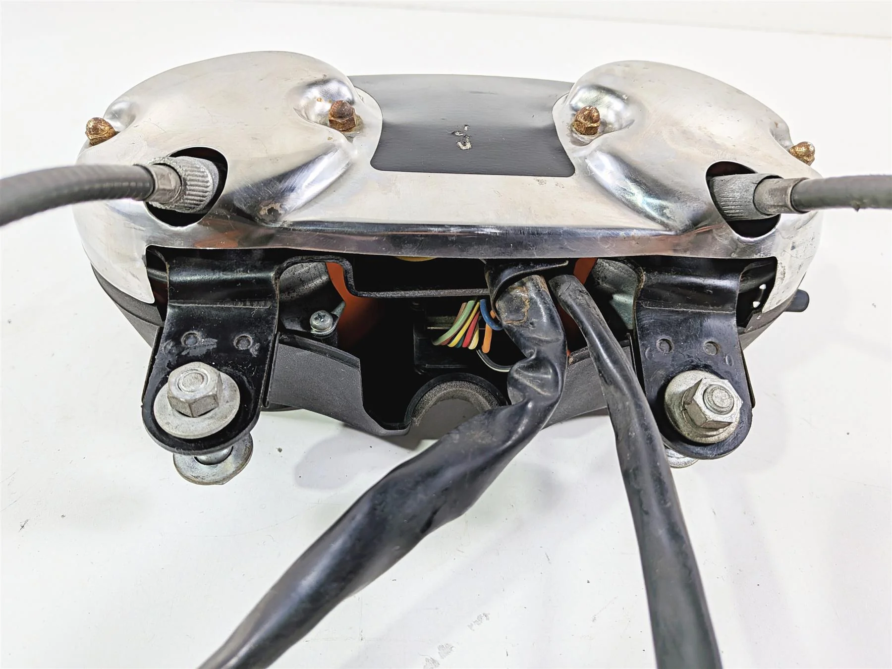 1978 Suzuki GS550 E Gauges Instrument Cluster 18K Set 34100-47032 34100-47034 - Image 6