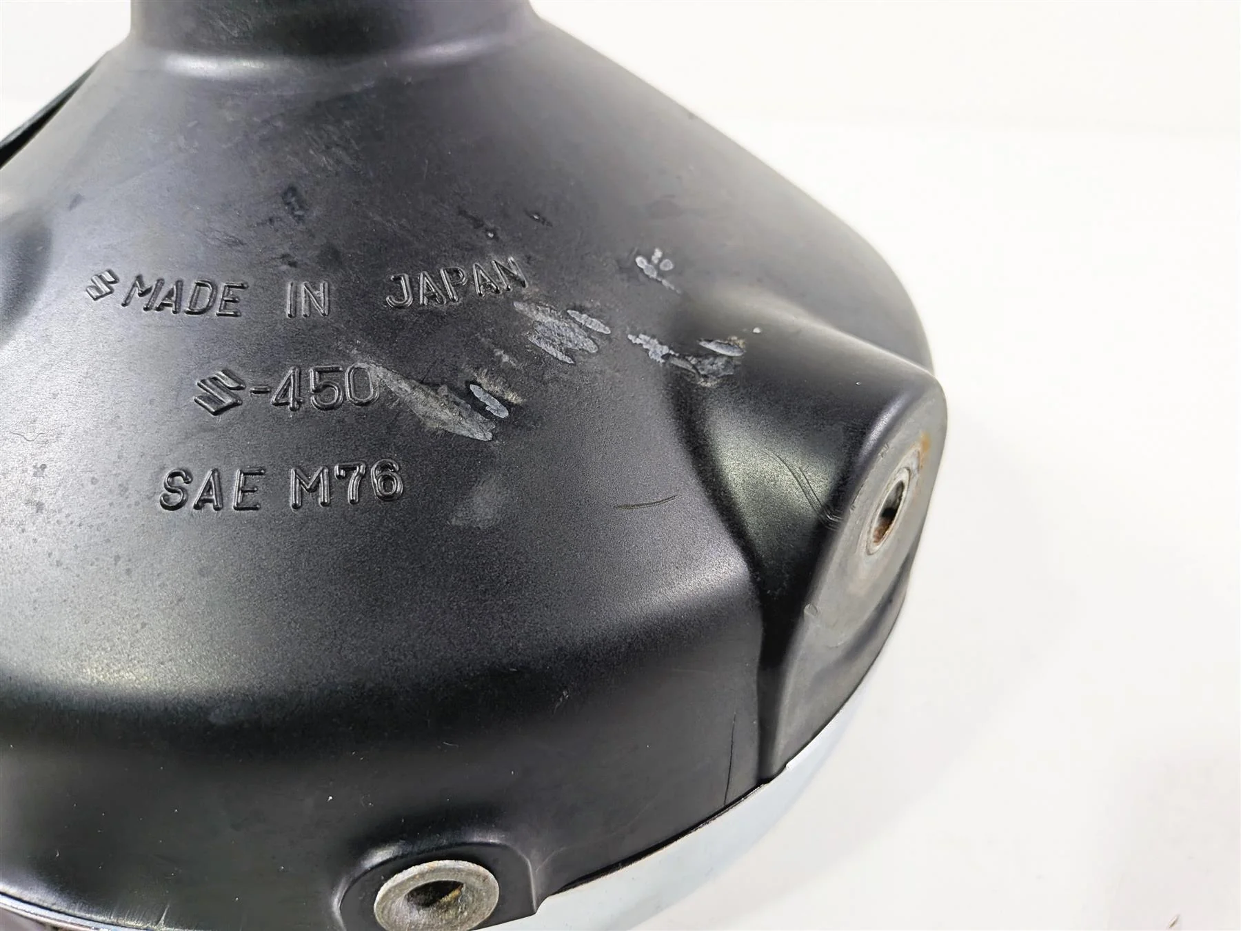 1978 Suzuki GS550 E Headlight Head Light Lamp Lens 35100-45600 35100-45601 - Image 4