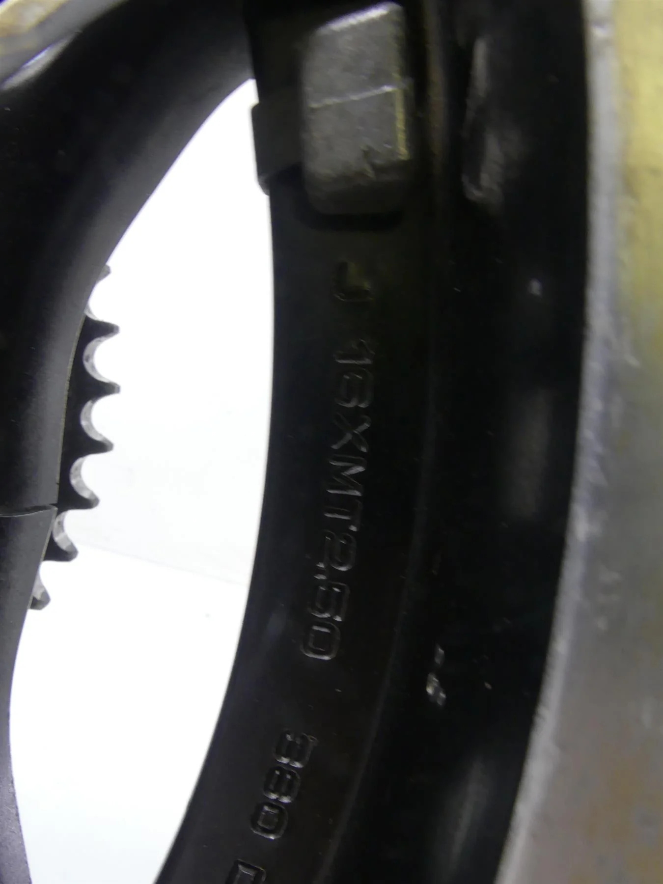 1980 Honda CB750C Custom Rear Straight 18x2.5 Wheel Rim 42650-460-670 - Image 3