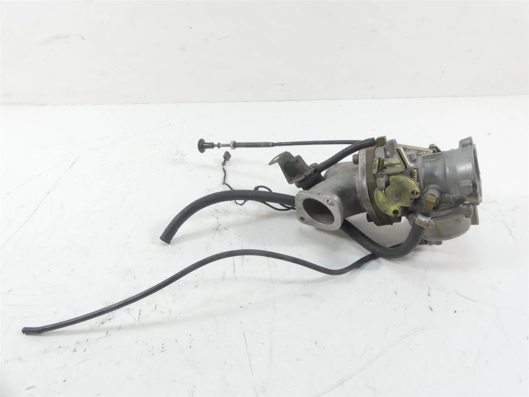 1989 Harley Touring FLTC Tour Glide Carburetor Carb & Intake - Read 27026-88A - Image 3