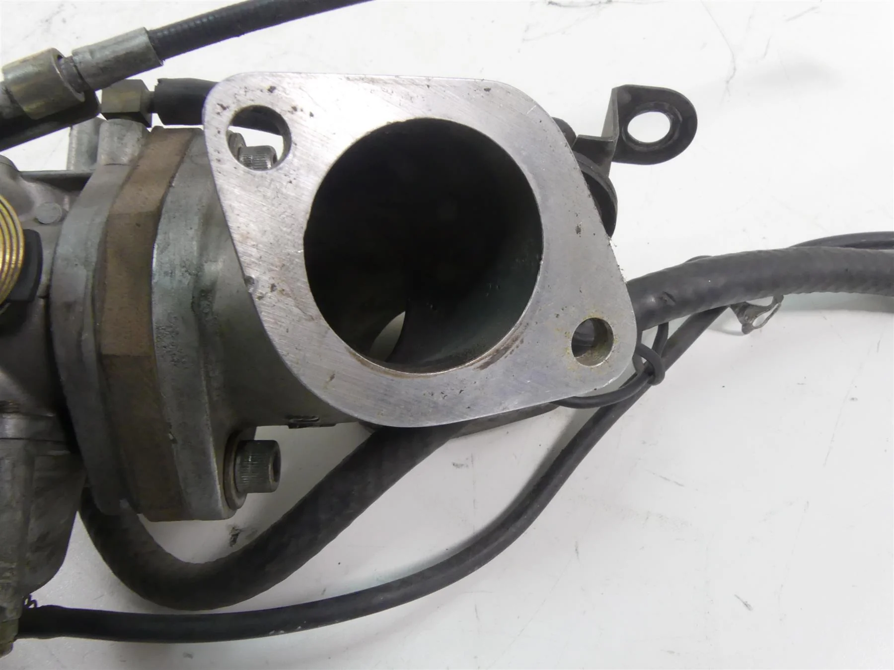 1989 Harley Touring FLTC Tour Glide Carburetor Carb & Intake - Read 27026-88A - Image 9