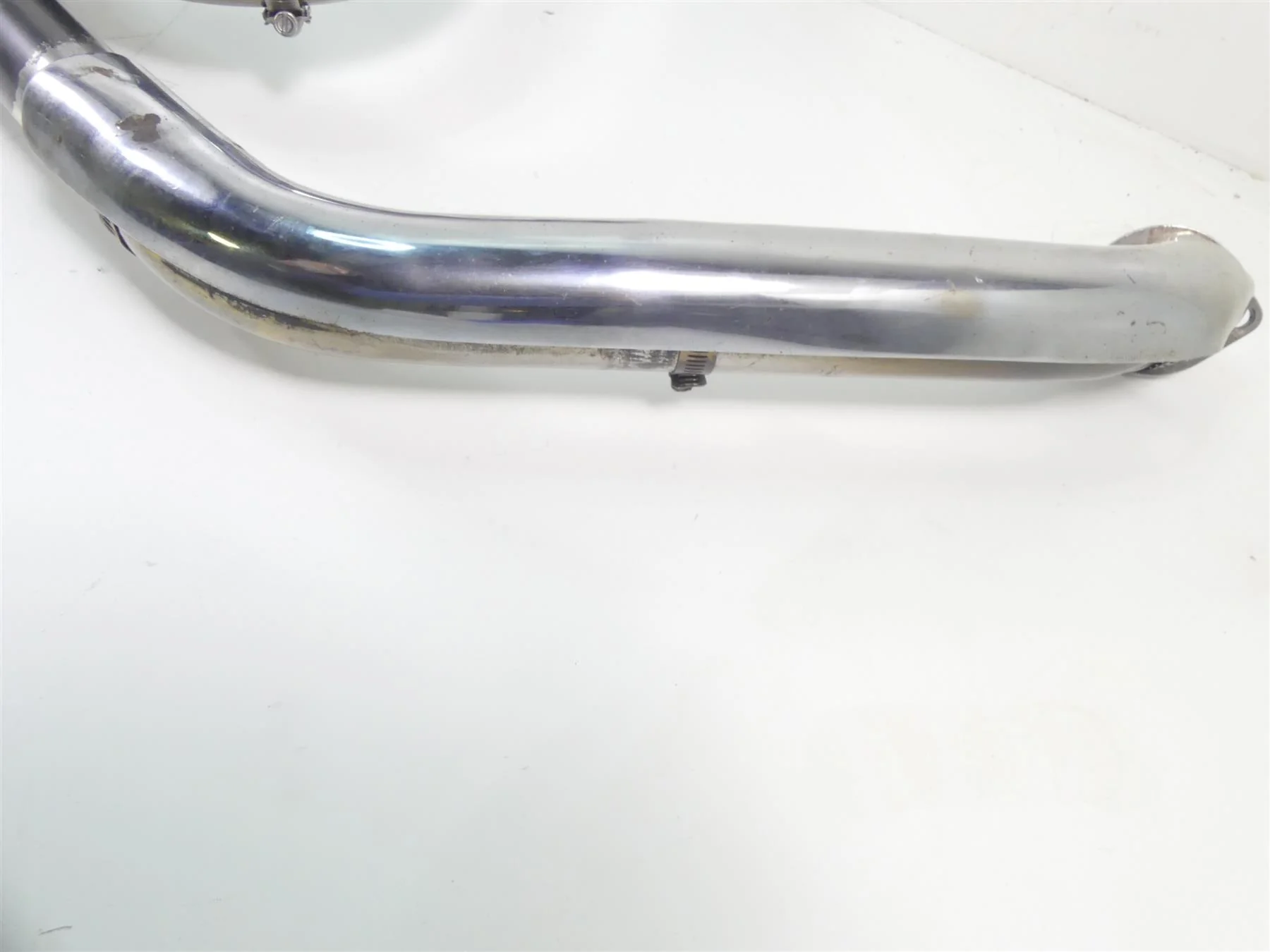 1989 Harley Touring FLTC Tour Glide Thunderheader Exhaust Pipe Set 1024S - Image 7