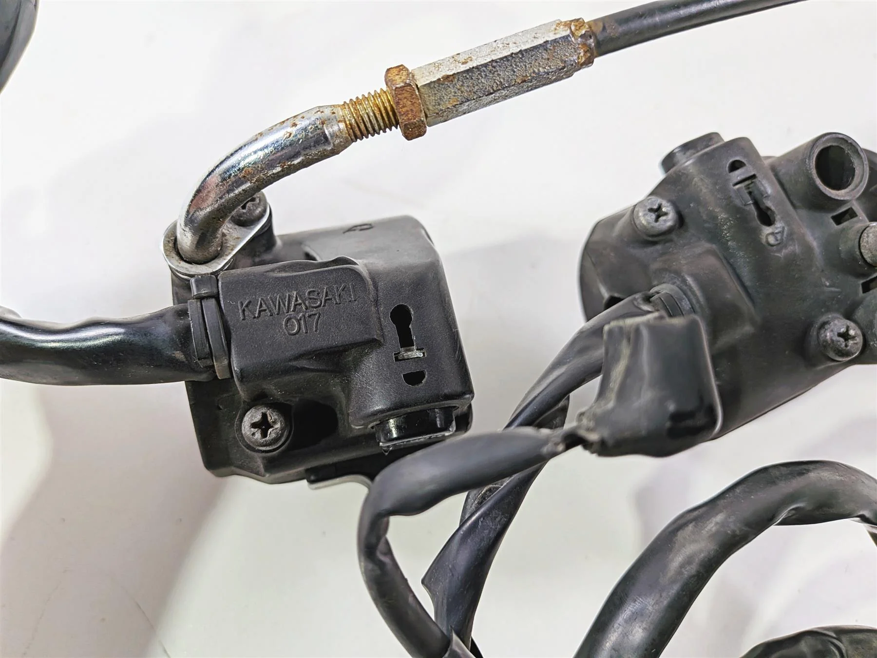 1989 Kawasaki VN750 Vulcan Left Right Hand Control Switch 46091-1372 46091-1514 - Image 10
