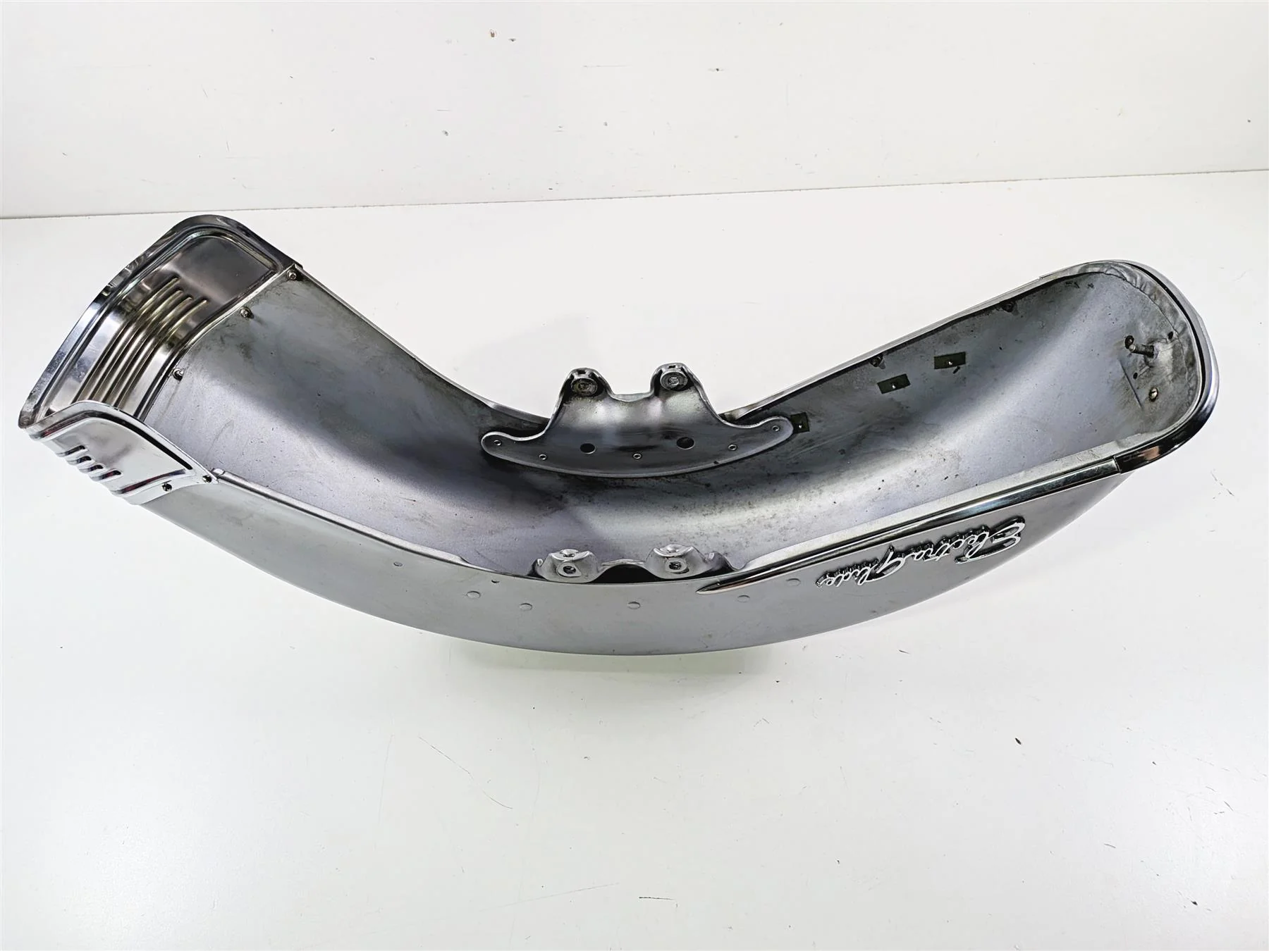 1990 Harley Touring FLHTC Electra Glide Front Fender & Emblems 59093-87B - Image 7
