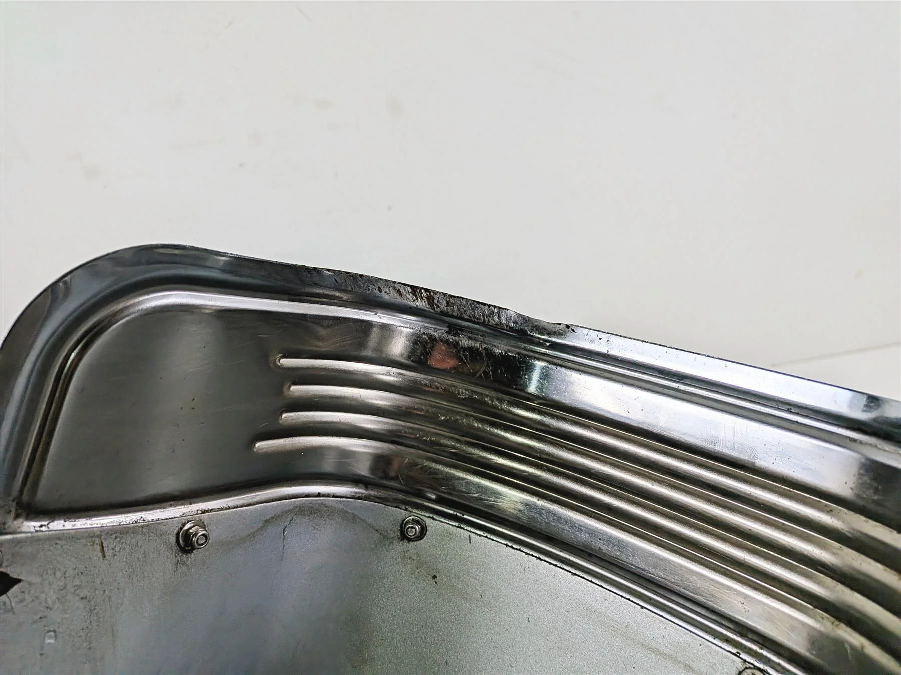 1990 Harley Touring FLHTC Electra Glide Front Fender & Emblems 59093-87B - Image 8
