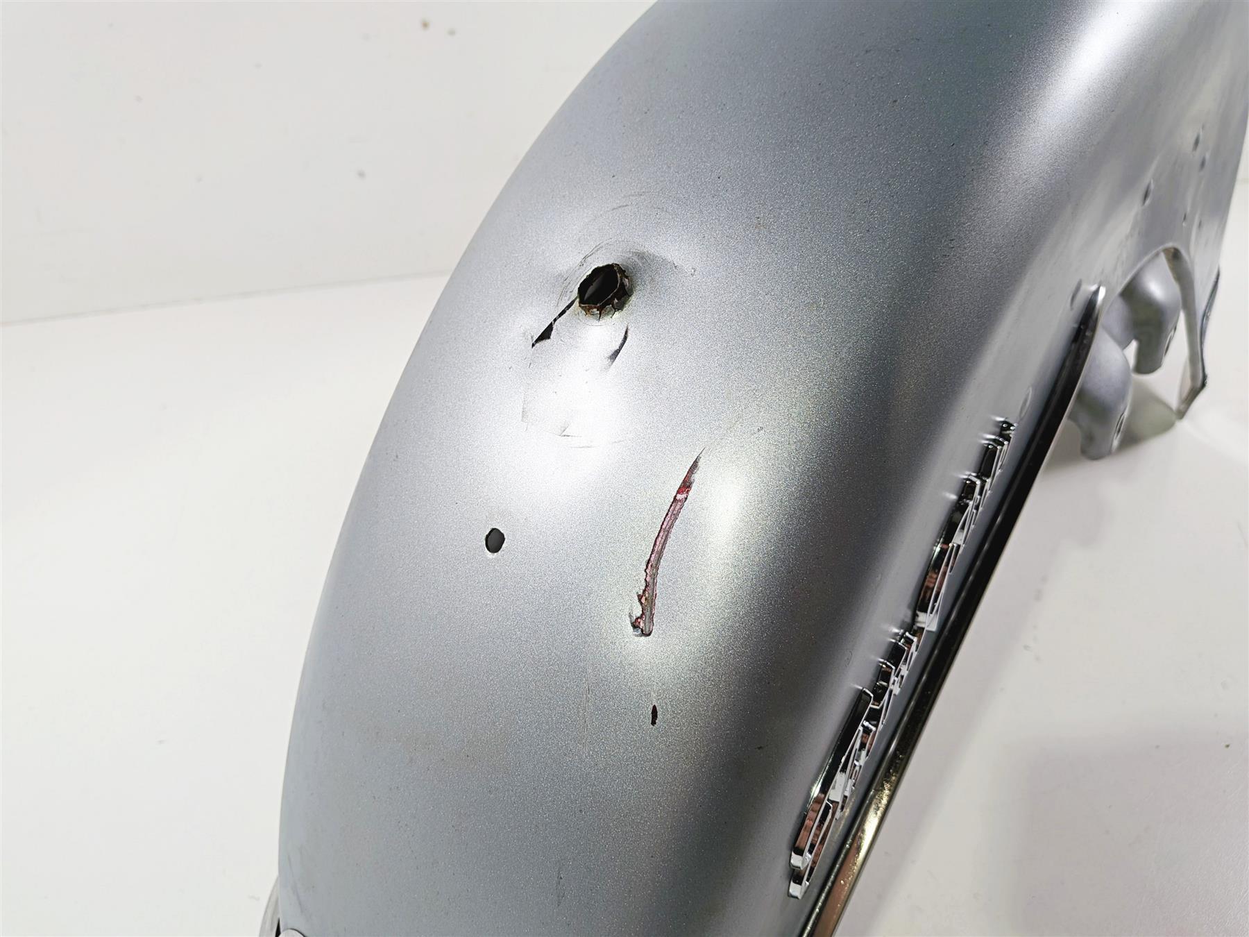 1990 Harley Touring FLHTC Electra Glide Front Fender & Emblems 59093-87B - Image 9