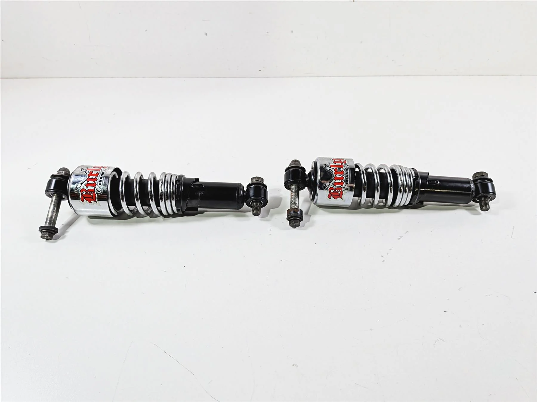 1990 Harley Touring FLHTC Electra Glide Rear Shocks Burly Brand 10.5" B28-1203 - Image 4