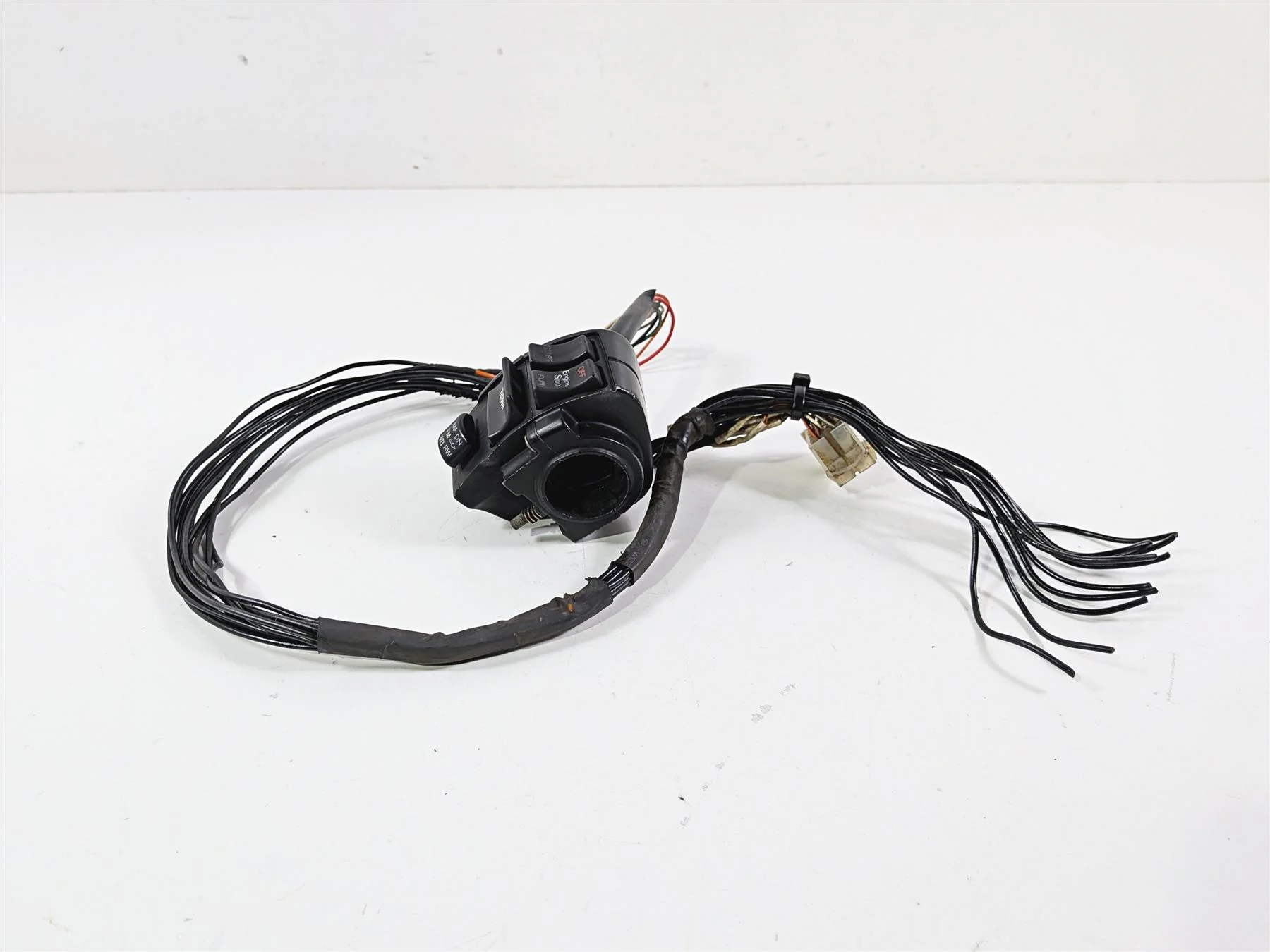1990 Harley Touring FLHTC Electra Glide Right Hand Control Switch 71589-92 - Image 6