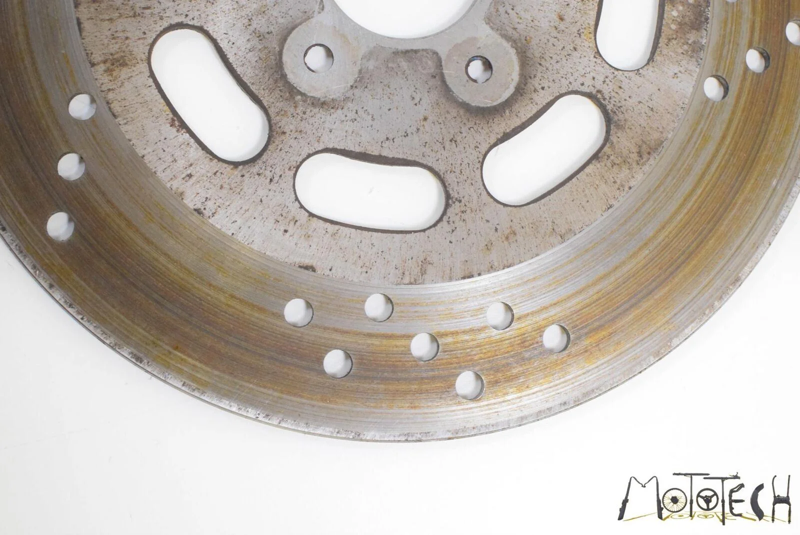 1991 Harley Touring FLHTC Electra Glide Front Brake Rotor Disc SET 44136-92 - Image 2