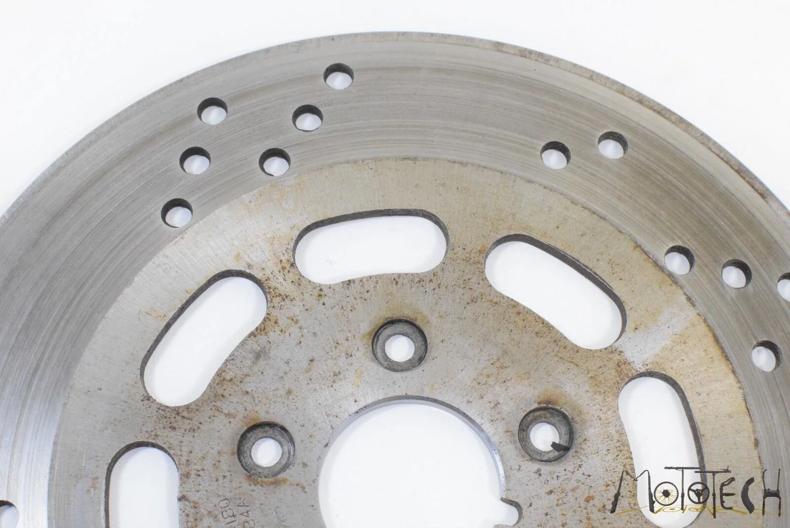 1991 Harley Touring FLHTC Electra Glide Front Brake Rotor Disc SET 44136-92 - Image 4