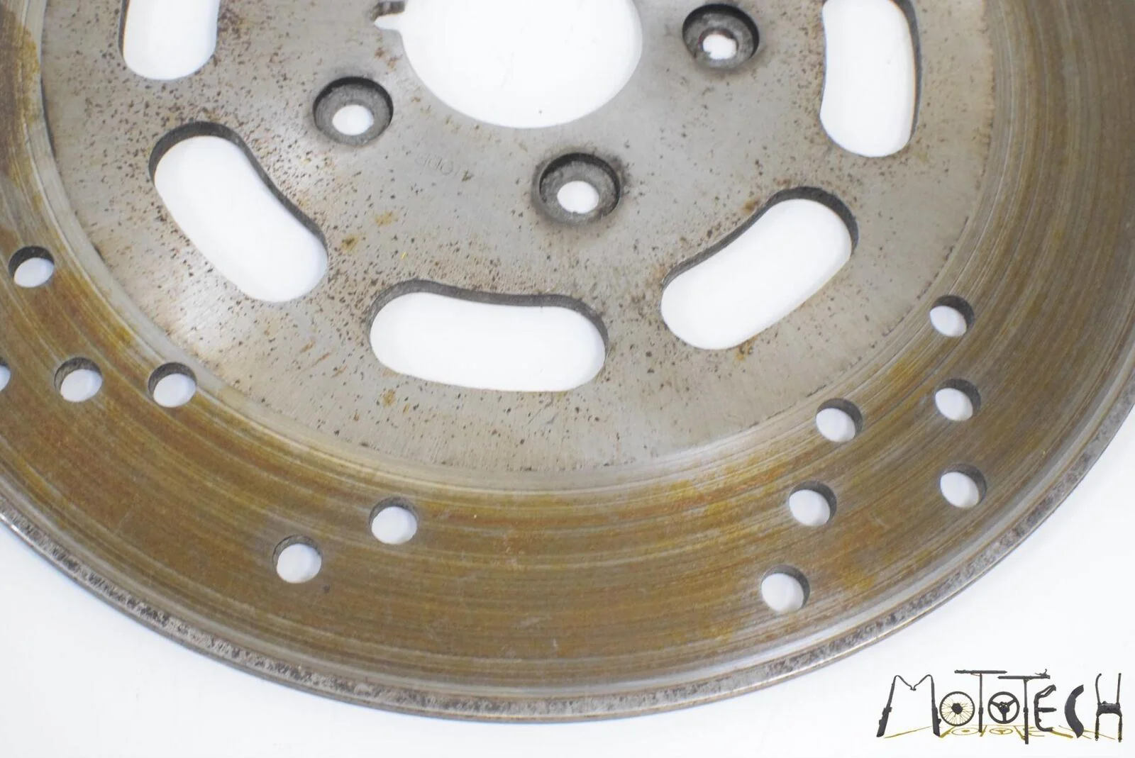 1991 Harley Touring FLHTC Electra Glide Front Brake Rotor Disc SET 44136-92 - Image 8