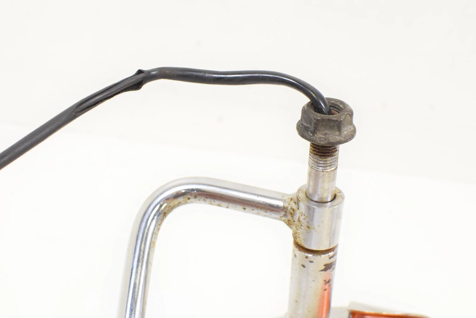 1992 Harley Dyna FXDC Super Glide Custom Rear Turn Signal Saddlebag Mount SET - Image 11
