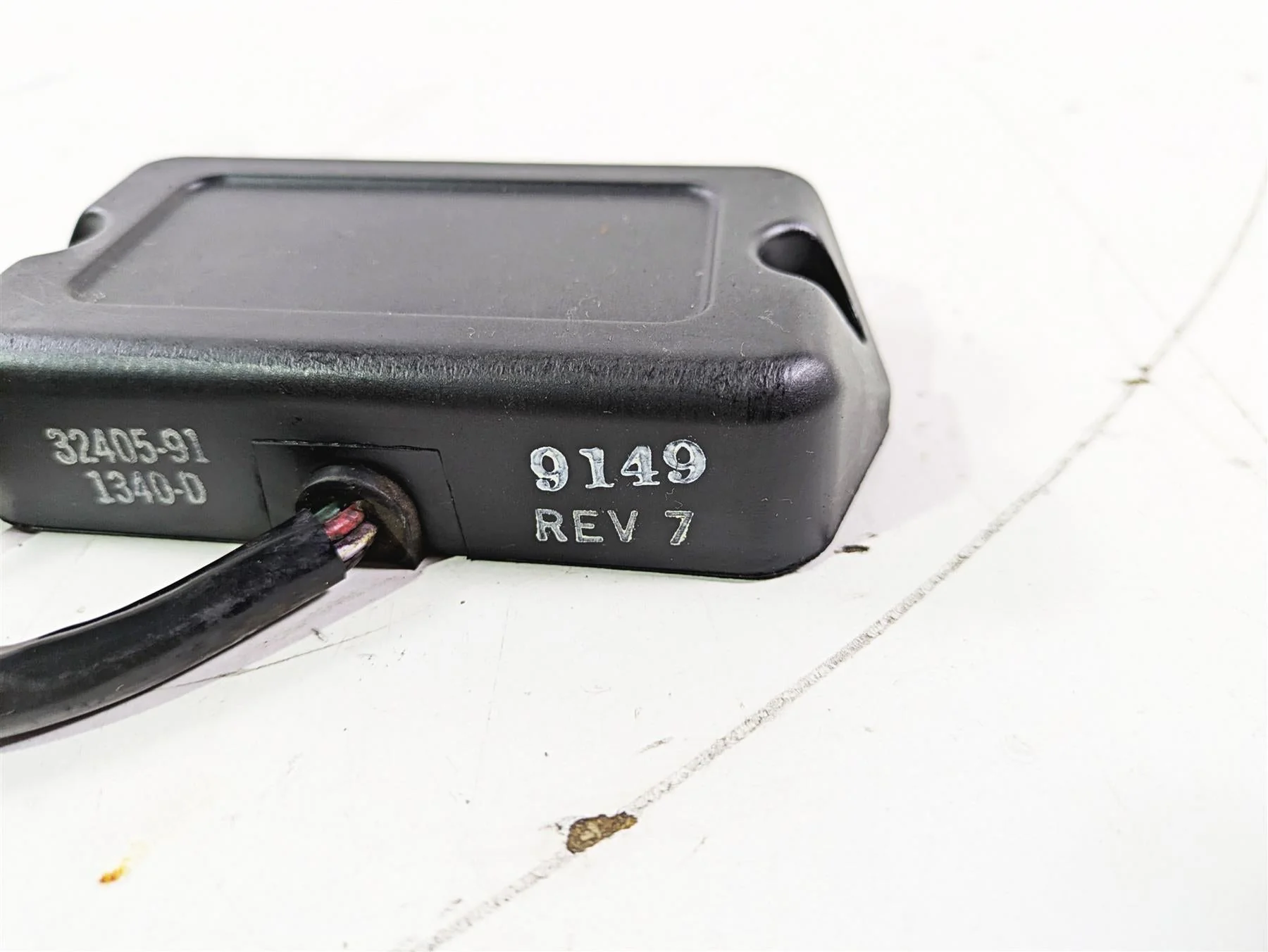 1992 Harley FLSTC Softail Heritage Cdi Ecu Ecm Engine Control Module 32405-91 - Image 7