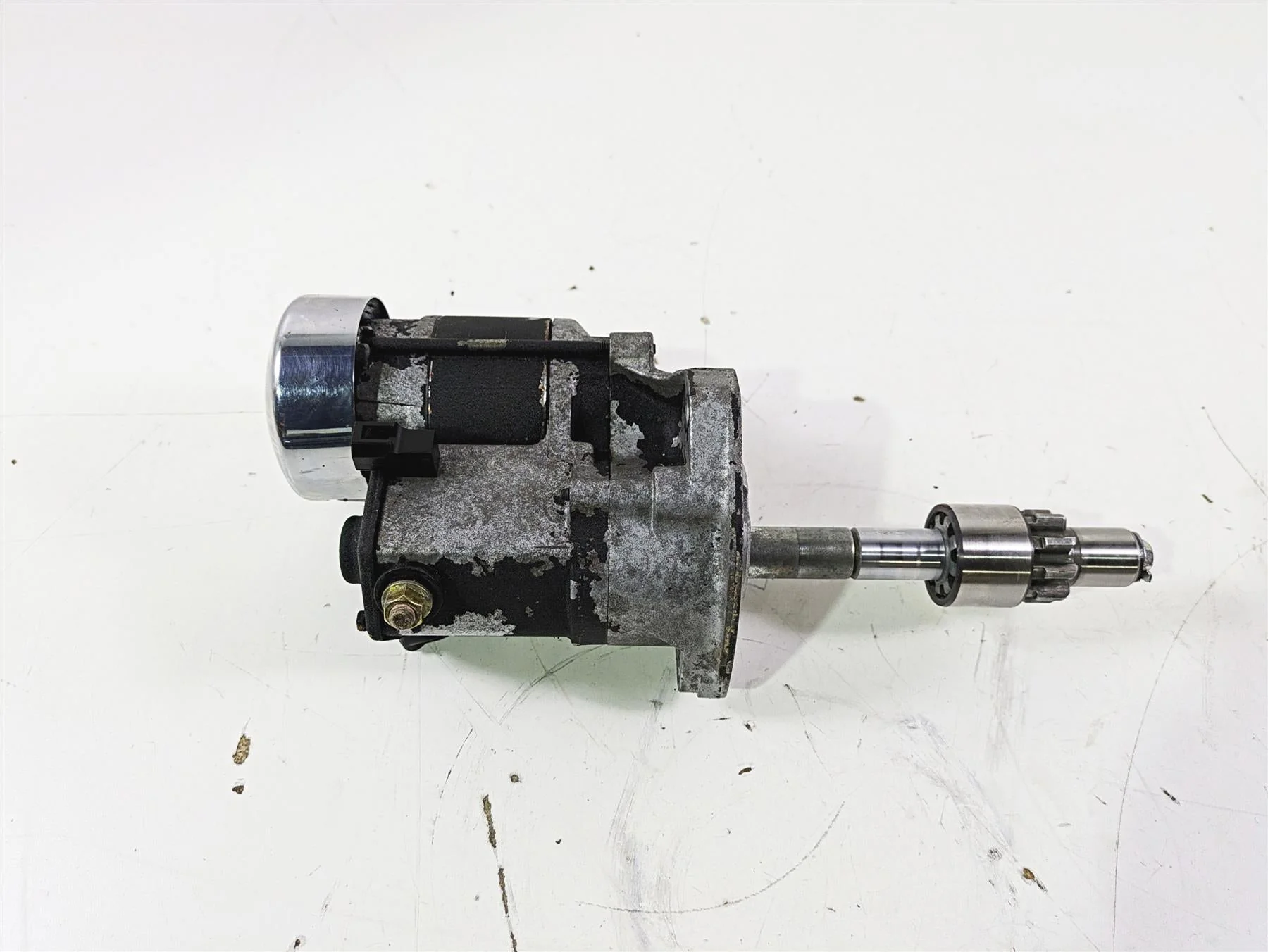 1992 Harley FLSTC Softail Heritage Engine Starter Motor + Cover 31553-90A