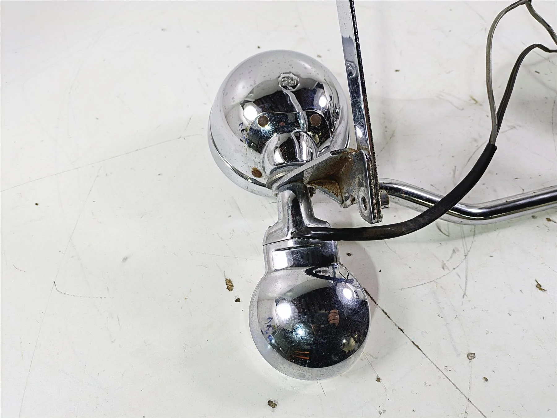 1992 Harley FLSTC Softail Heritage Front Spot Light & Blinker Set 58082-87 - Image 10