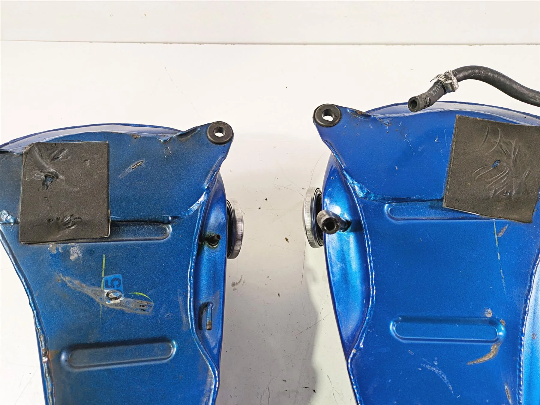1992 Harley FLSTC Softail Heritage Fuel Gas Petrol Tank & Petcock -Read 61218-85 - Image 9