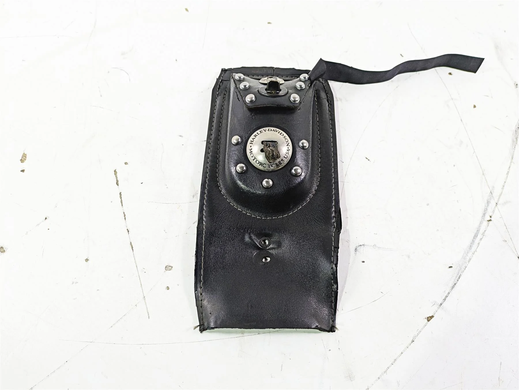 1992 Harley FLSTC Softail Heritage Leather Fuel Tank Panel Dash Bag 91407-00