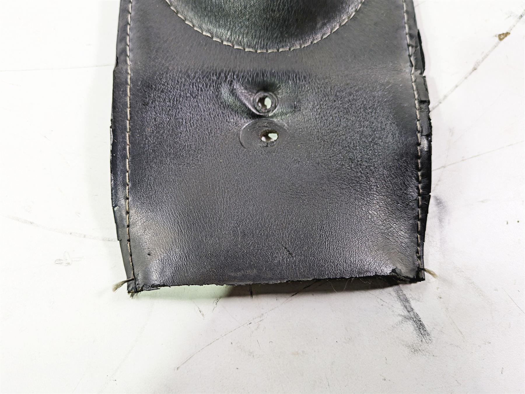 1992 Harley FLSTC Softail Heritage Leather Fuel Tank Panel Dash Bag 91407-00 - Image 6