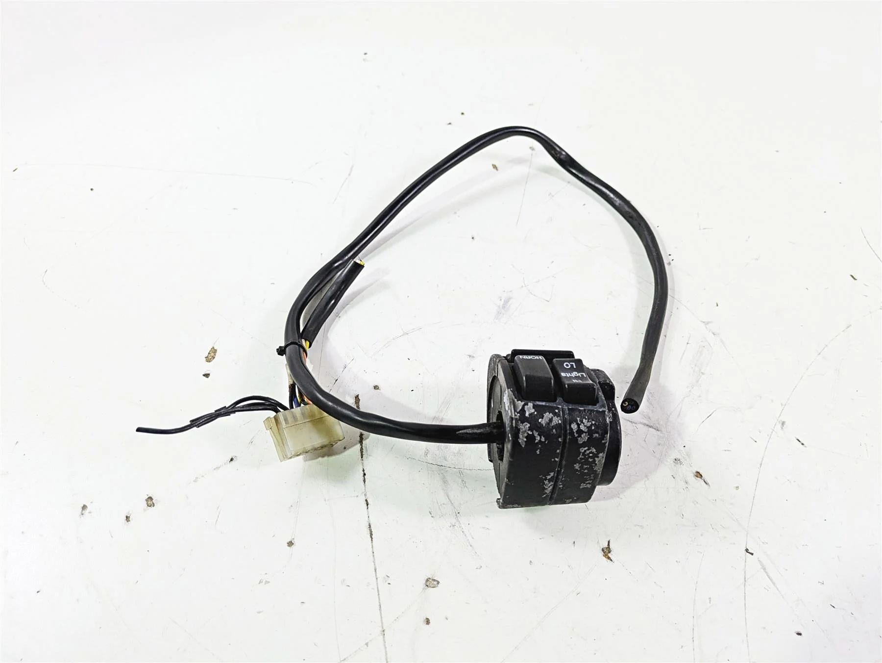 1992 Harley FLSTC Softail Heritage Left Hand Control Switch - Read 70218-87A - Image 3