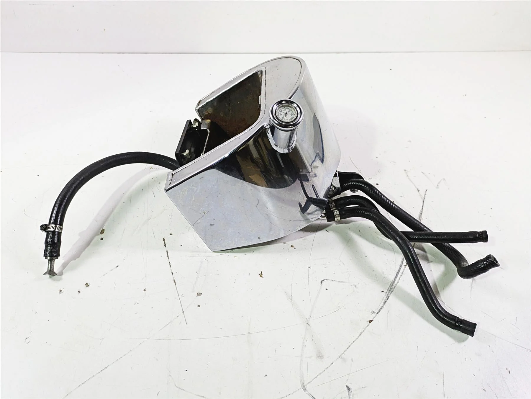 1992 Harley FLSTC Softail Heritage Oil Tank Reservoir & Lines Set 62498-91