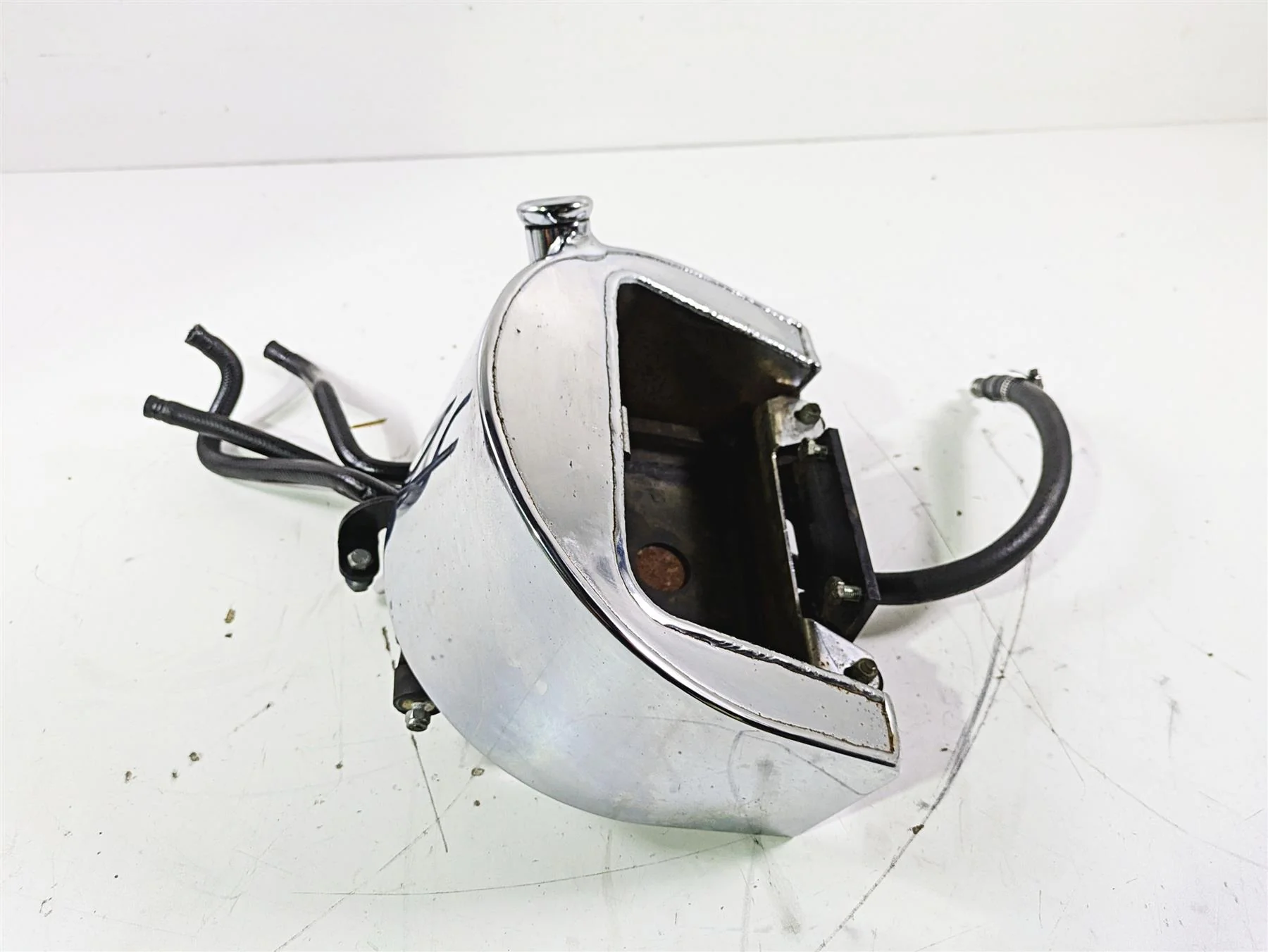 1992 Harley FLSTC Softail Heritage Oil Tank Reservoir & Lines Set 62498-91 - Image 12