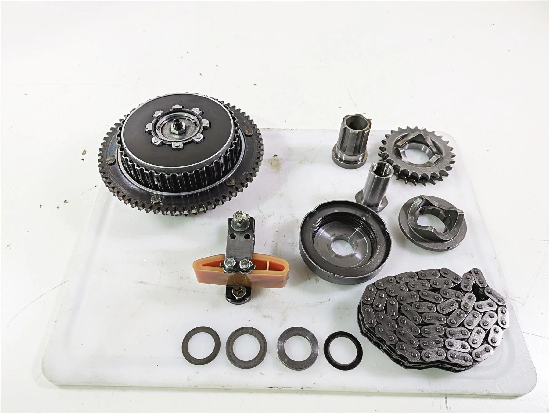 1992 Harley FLSTC Softail Heritage Primary Drive Clutch Kit 13k 37707-90