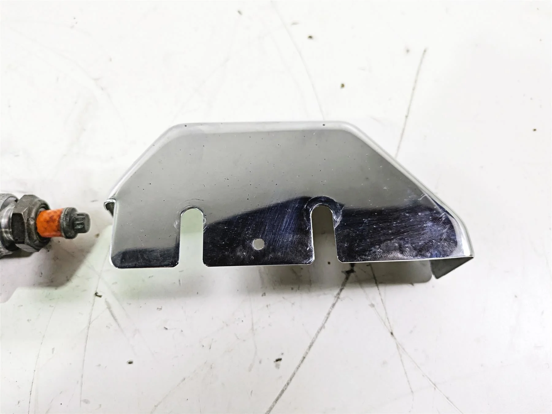 1992 Harley FLSTC Softail Heritage Rear Brake Master Cylinder + Cover 42468-87E - Image 6