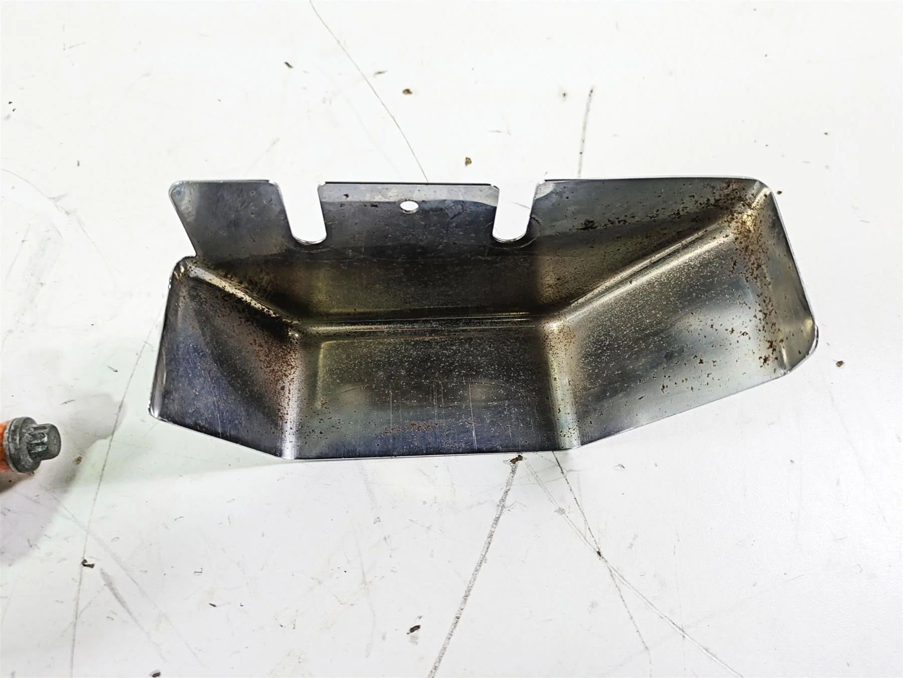 1992 Harley FLSTC Softail Heritage Rear Brake Master Cylinder + Cover 42468-87E - Image 7