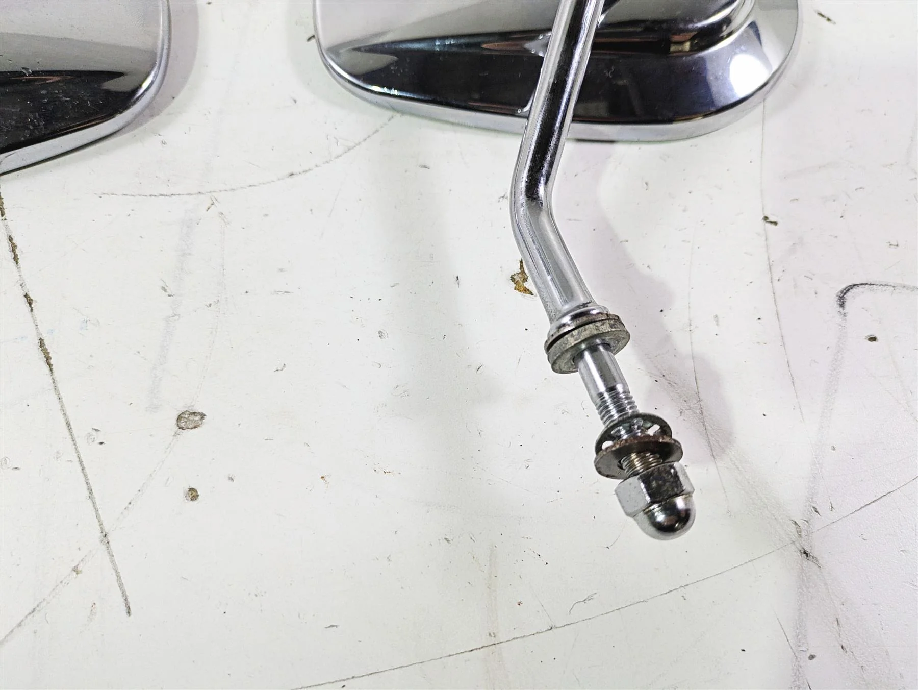 1992 Harley FLSTC Softail Heritage Rear View Mirror Set 91875-88A 91892-88A - Image 12