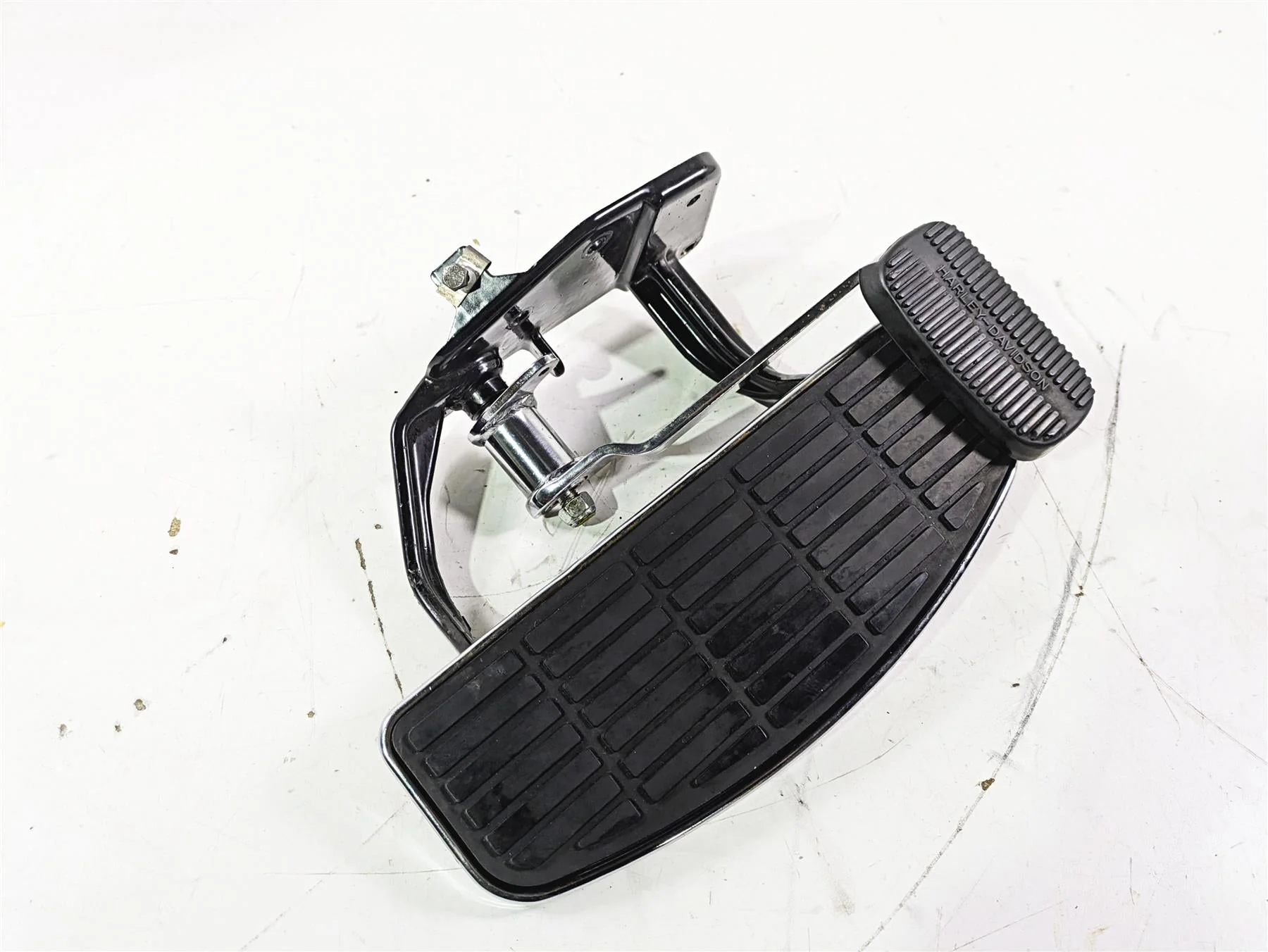 1992 Harley FLSTC Softail Heritage Right Floor Board Brake Pedal Set 42431-87 - Image 12