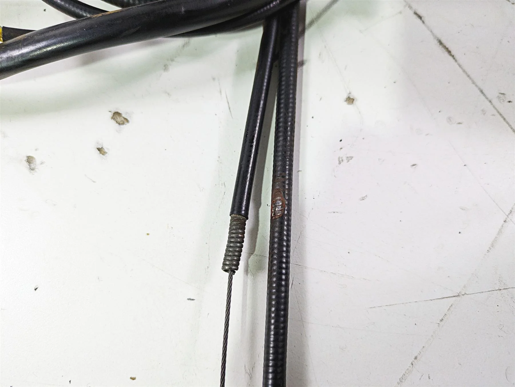 1992 Harley FLSTC Softail Heritage Right Hand Control Switch - Read 70219-87 - Image 7
