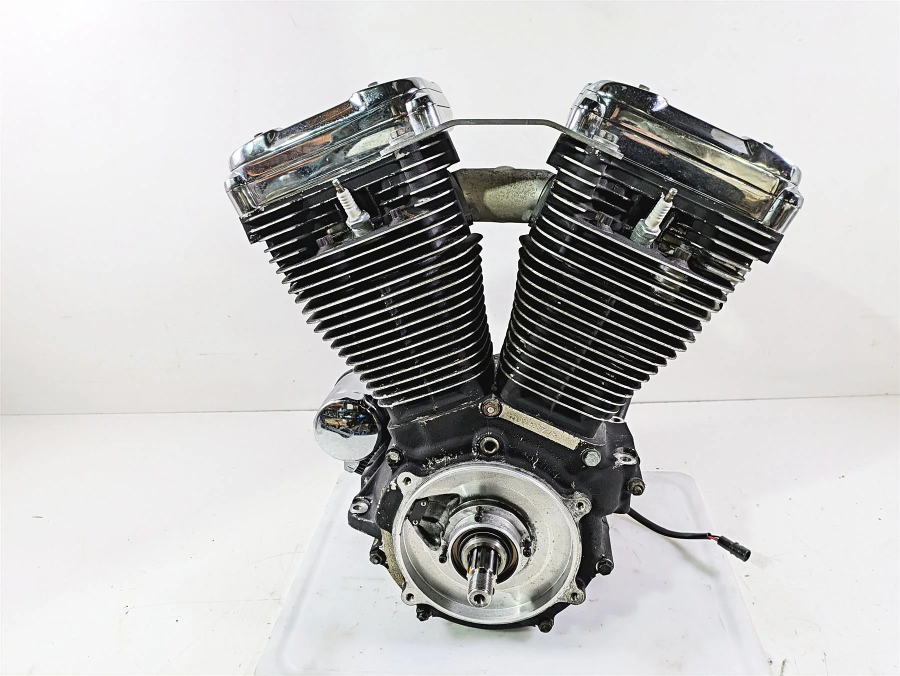 1992 Harley FLSTC Softail Heritage Runnin 80ci Evo Engine Motor 13k Vid 24571-92 - Image 4
