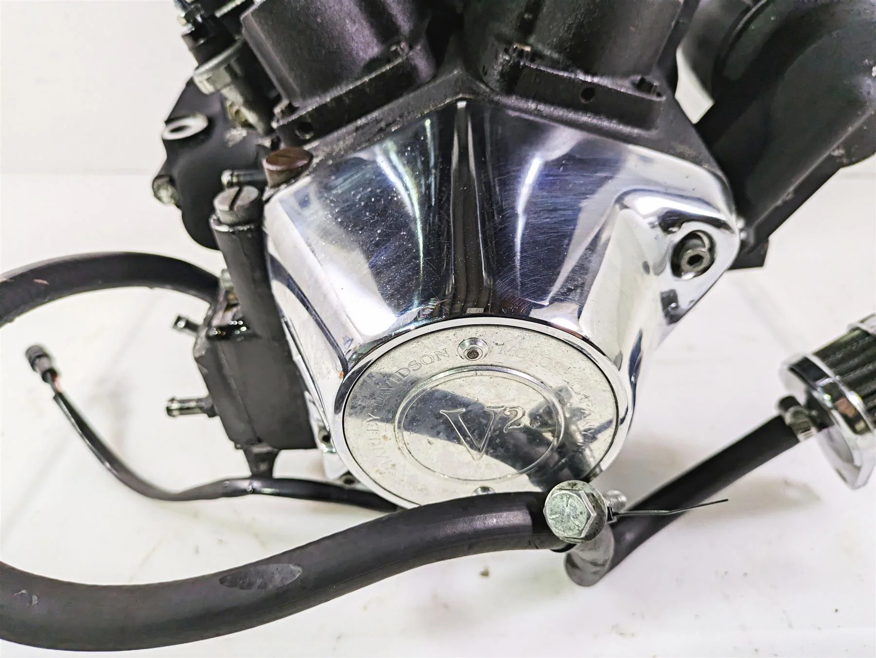1992 Harley FLSTC Softail Heritage Runnin 80ci Evo Engine Motor 13k Vid 24571-92 - Image 9