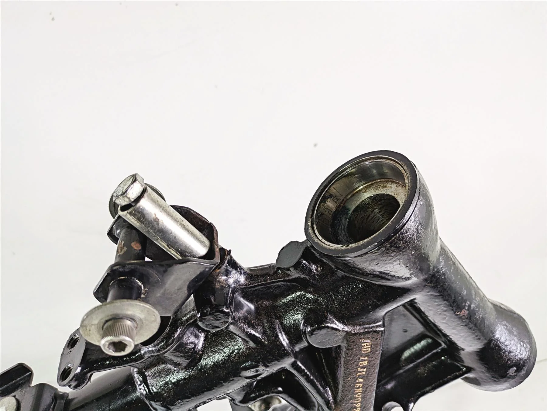 1992 Harley FLSTC Softail Heritage Straight Main Frame Chassis With Clean Florida Title 47008-92B - Image 3