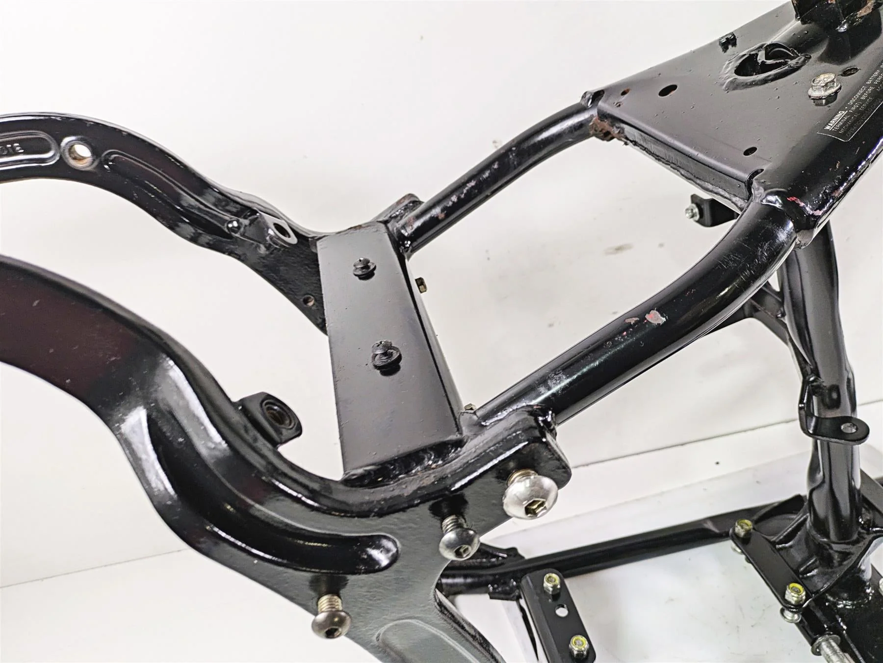 1992 Harley FLSTC Softail Heritage Straight Main Frame Chassis With Clean Florida Title 47008-92B - Image 7